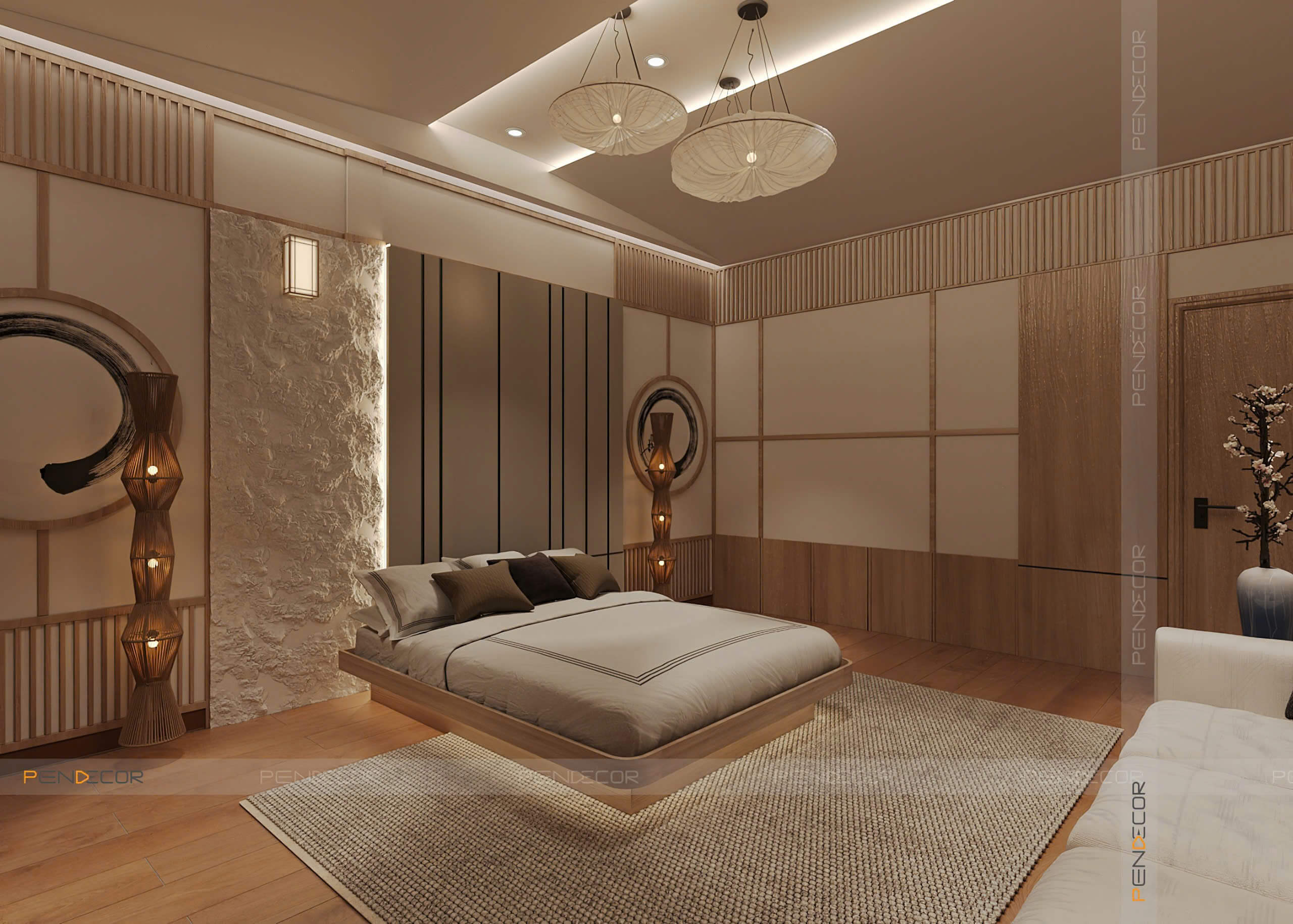 Thiết Kế Spa Hoàng Kim (Phòng VIP)