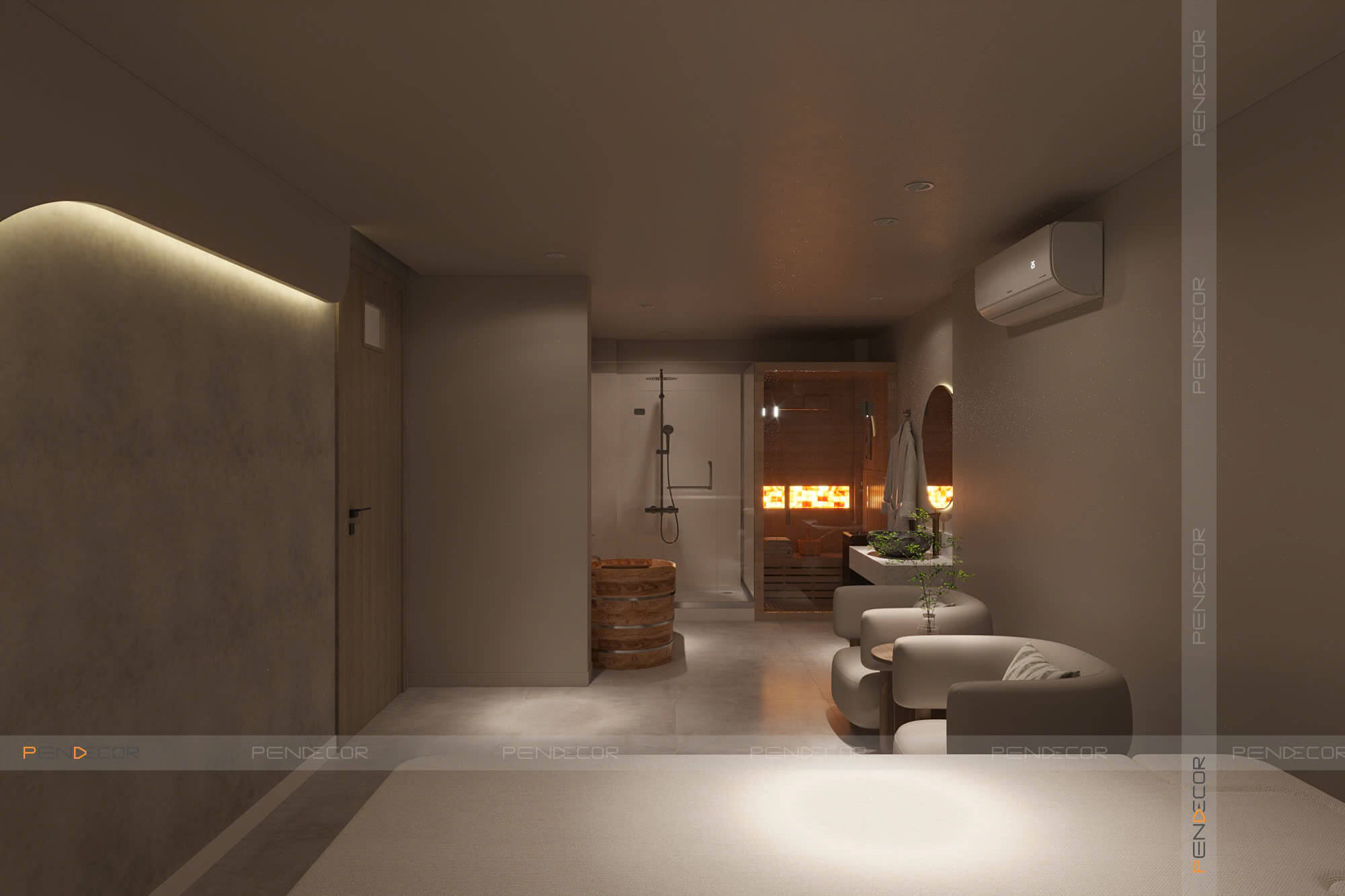 Thiết Kế Spa Havana (Tầng 1)