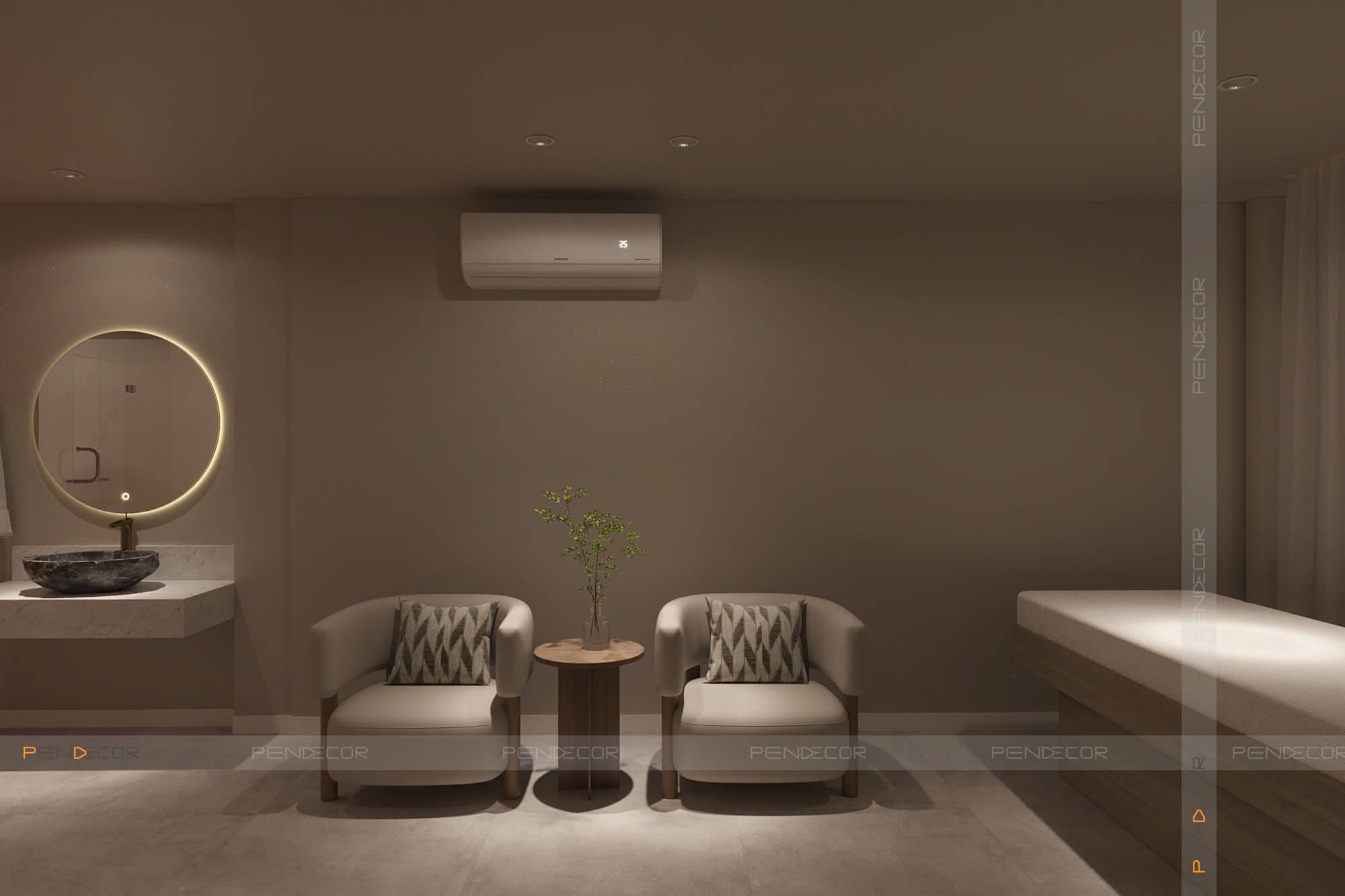 Thiết Kế Spa Havana (Tầng 1)