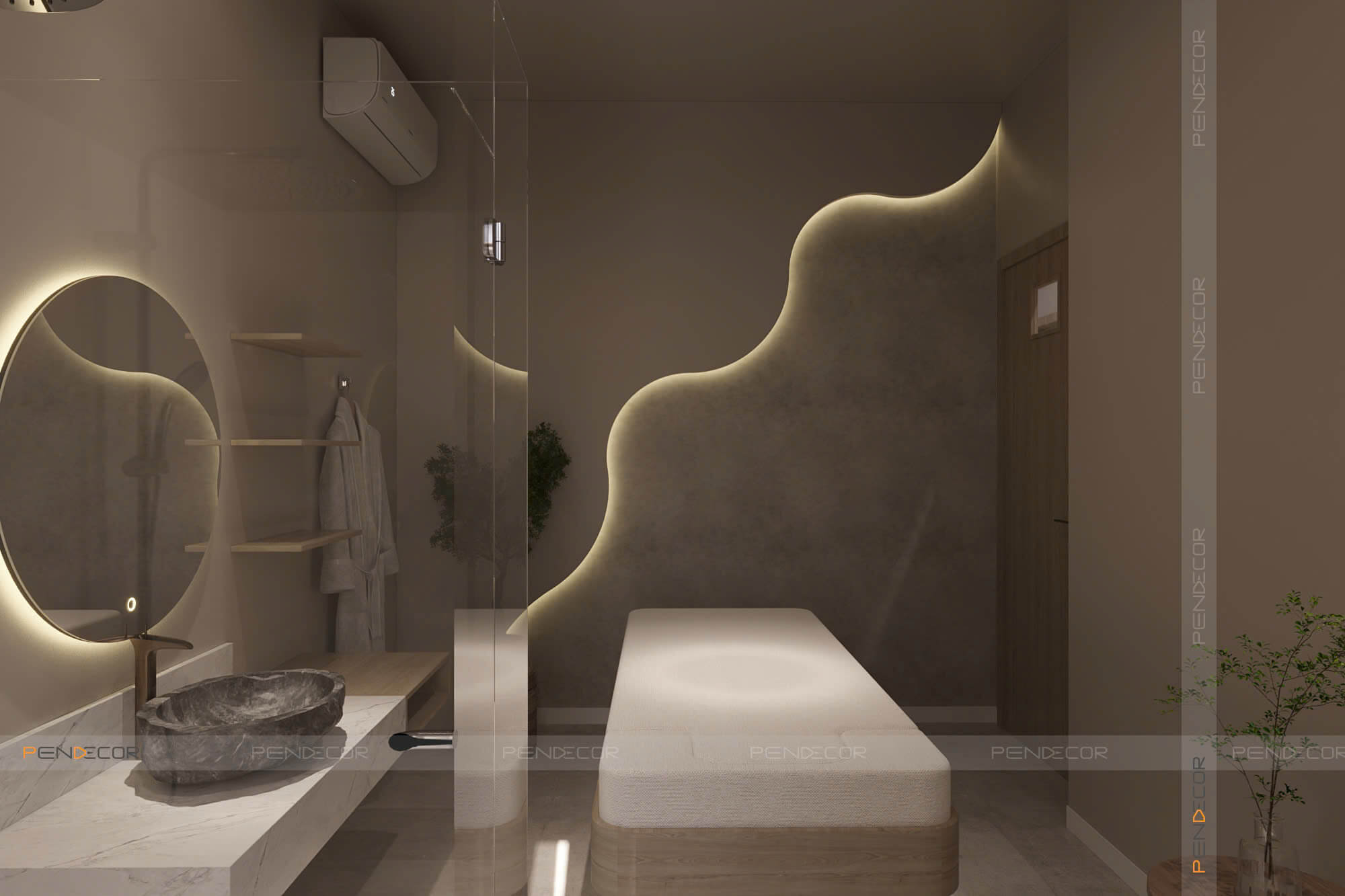 Thiết Kế Spa Havana (Tầng 2)