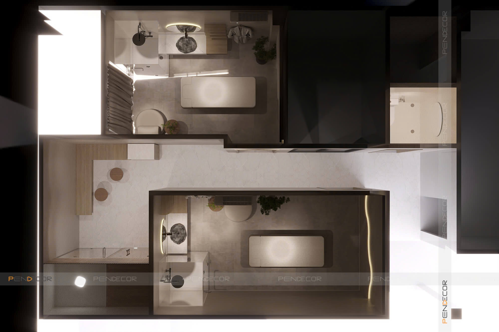 Thiết Kế Spa Havana (Tầng 2)