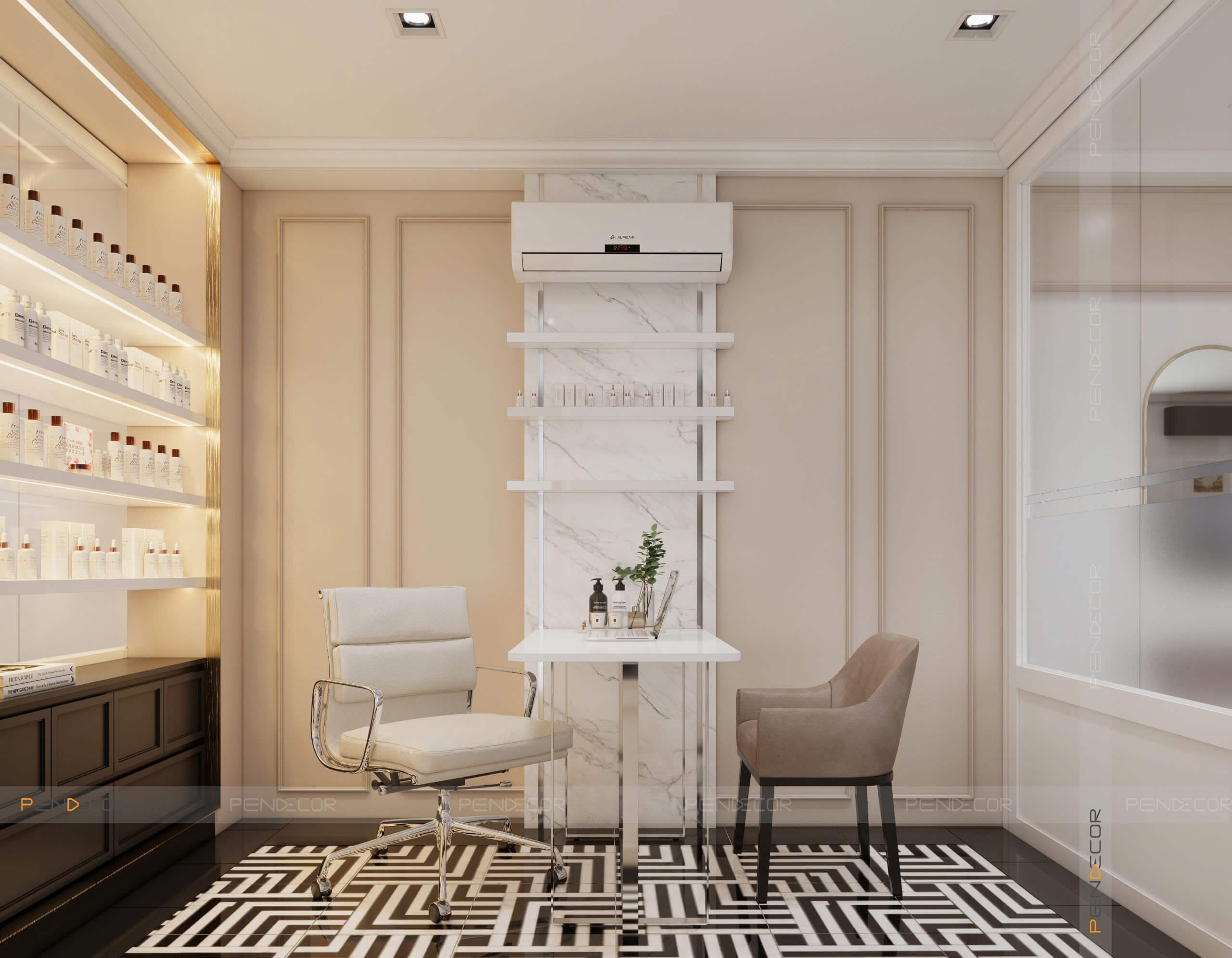 Thiết Kế Phòng Khám Louis Clinic