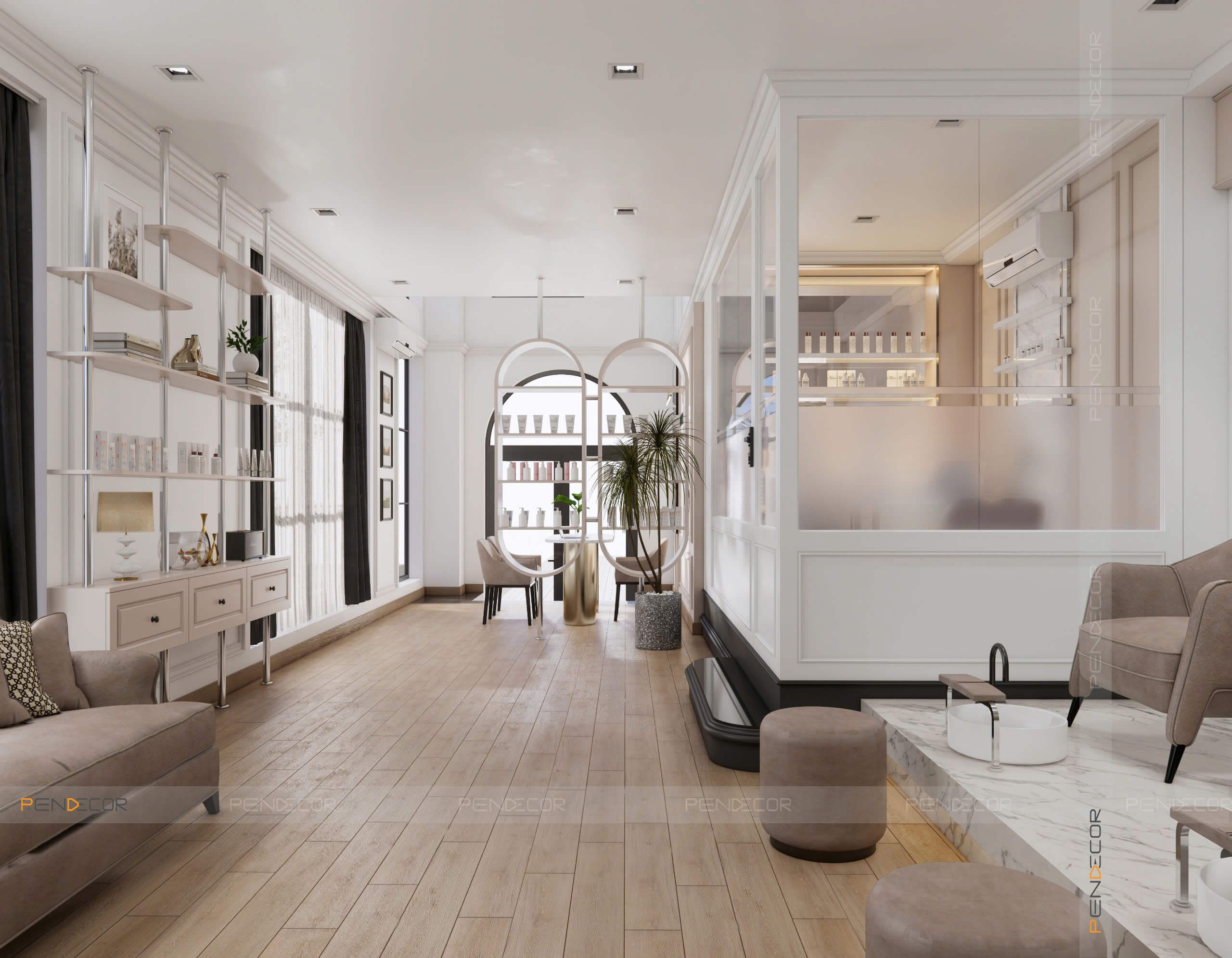 Thiết Kế Phòng Khám Louis Clinic