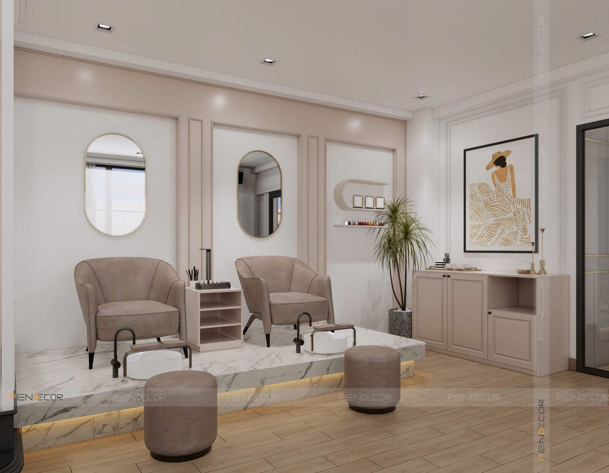 Thiết Kế Phòng Khám Louis Clinic