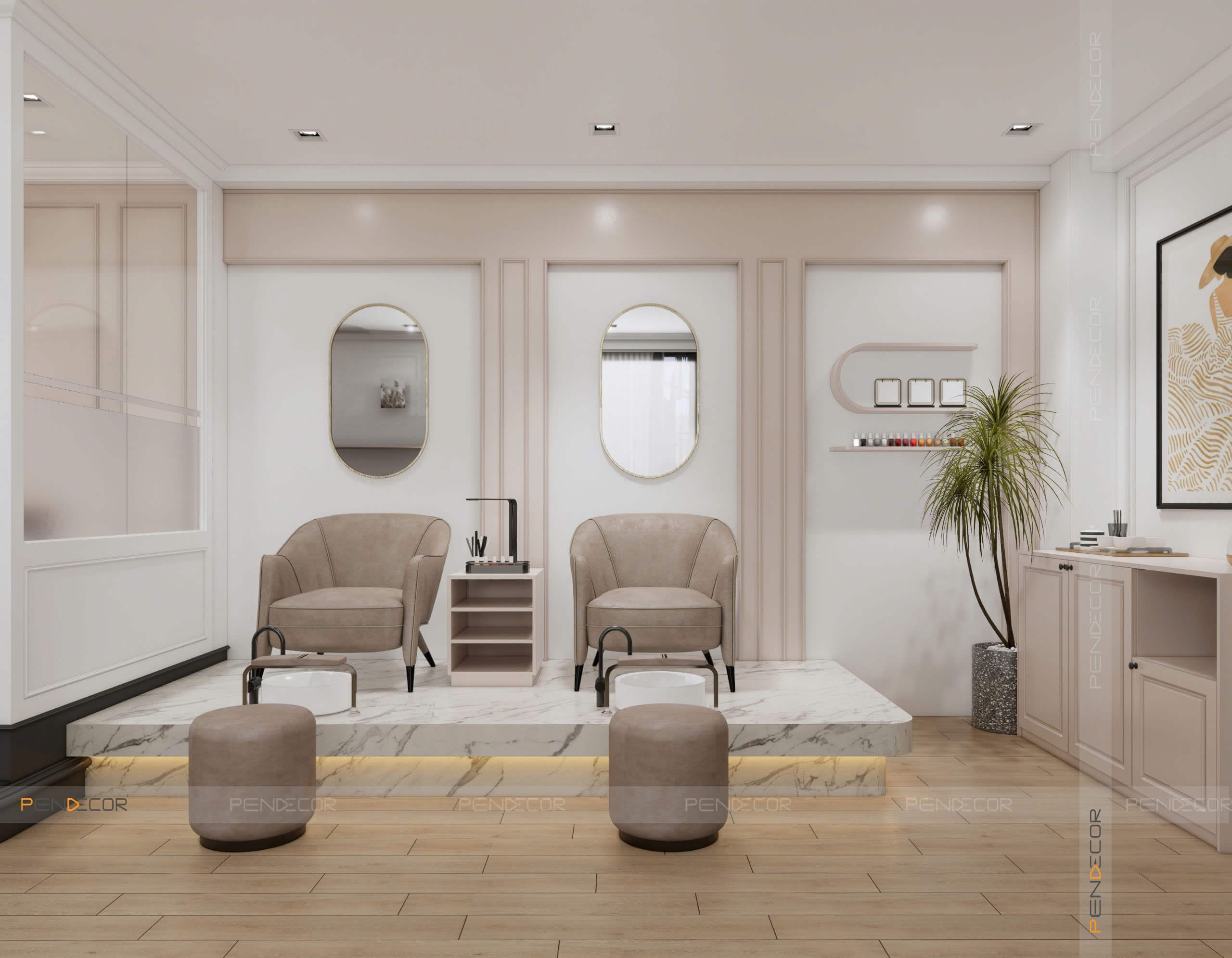 Thiết Kế Phòng Khám Louis Clinic