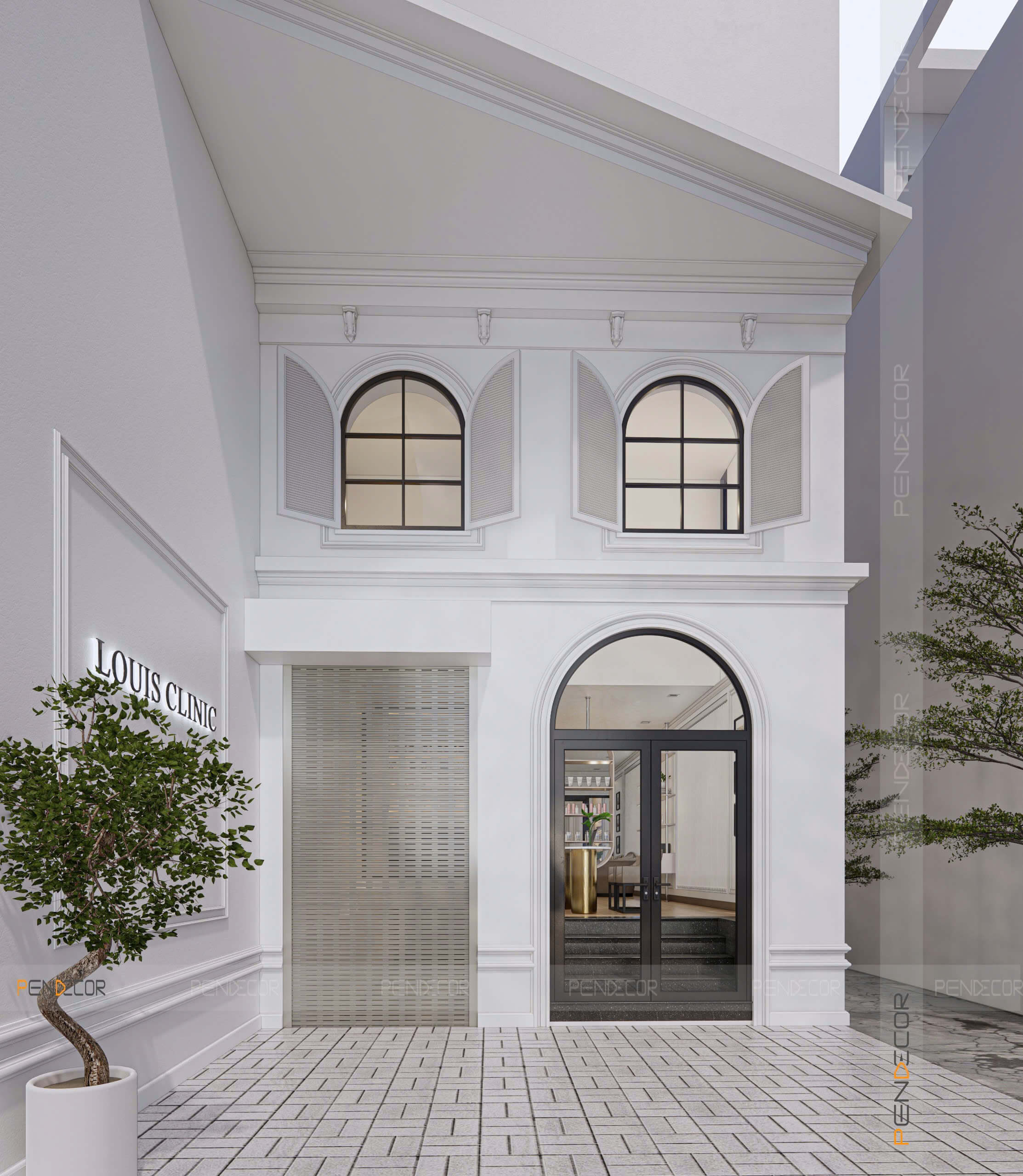 Thiết Kế Phòng Khám Louis Clinic