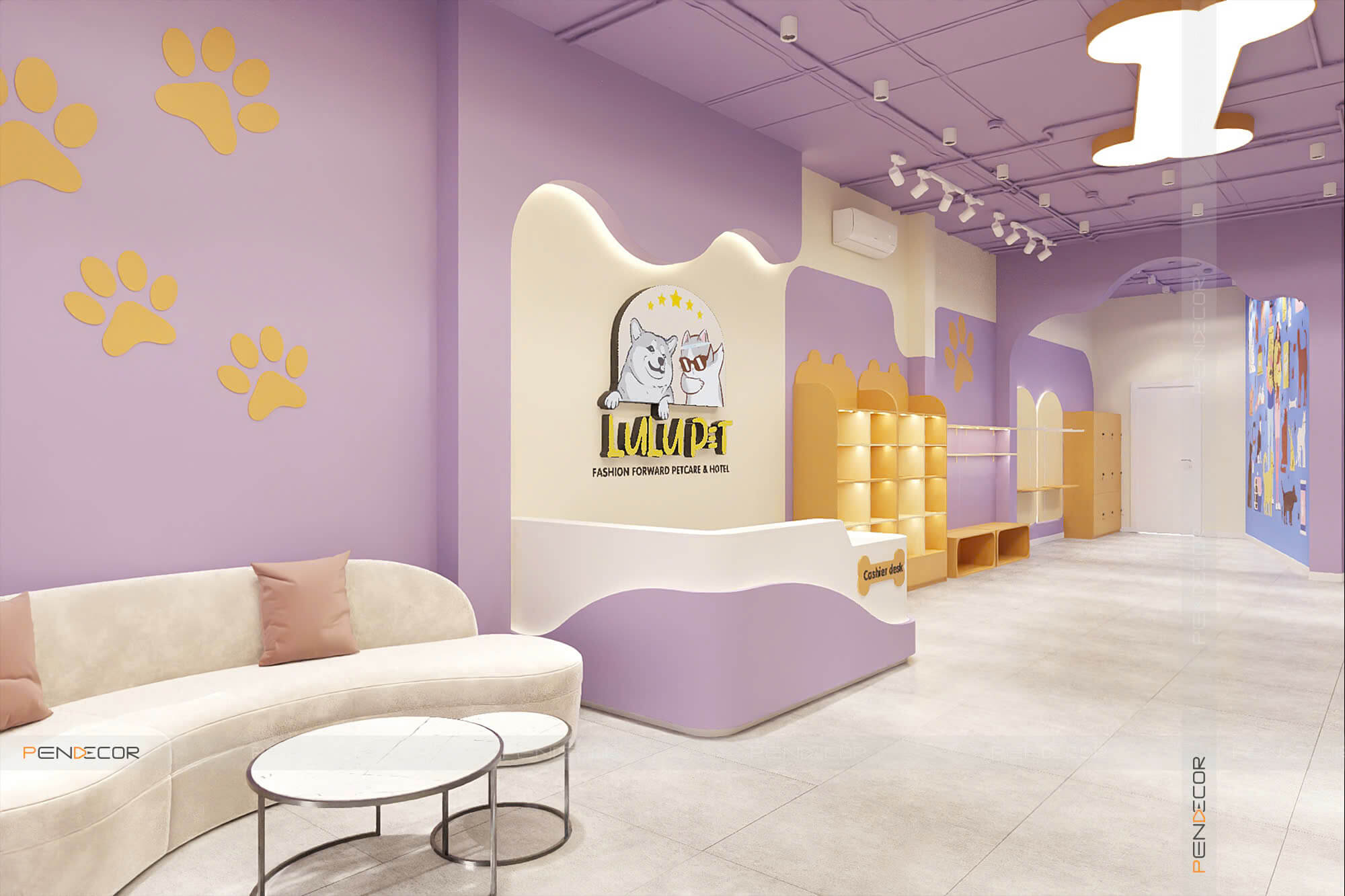 Thiết Kế Pet Shop LuLu