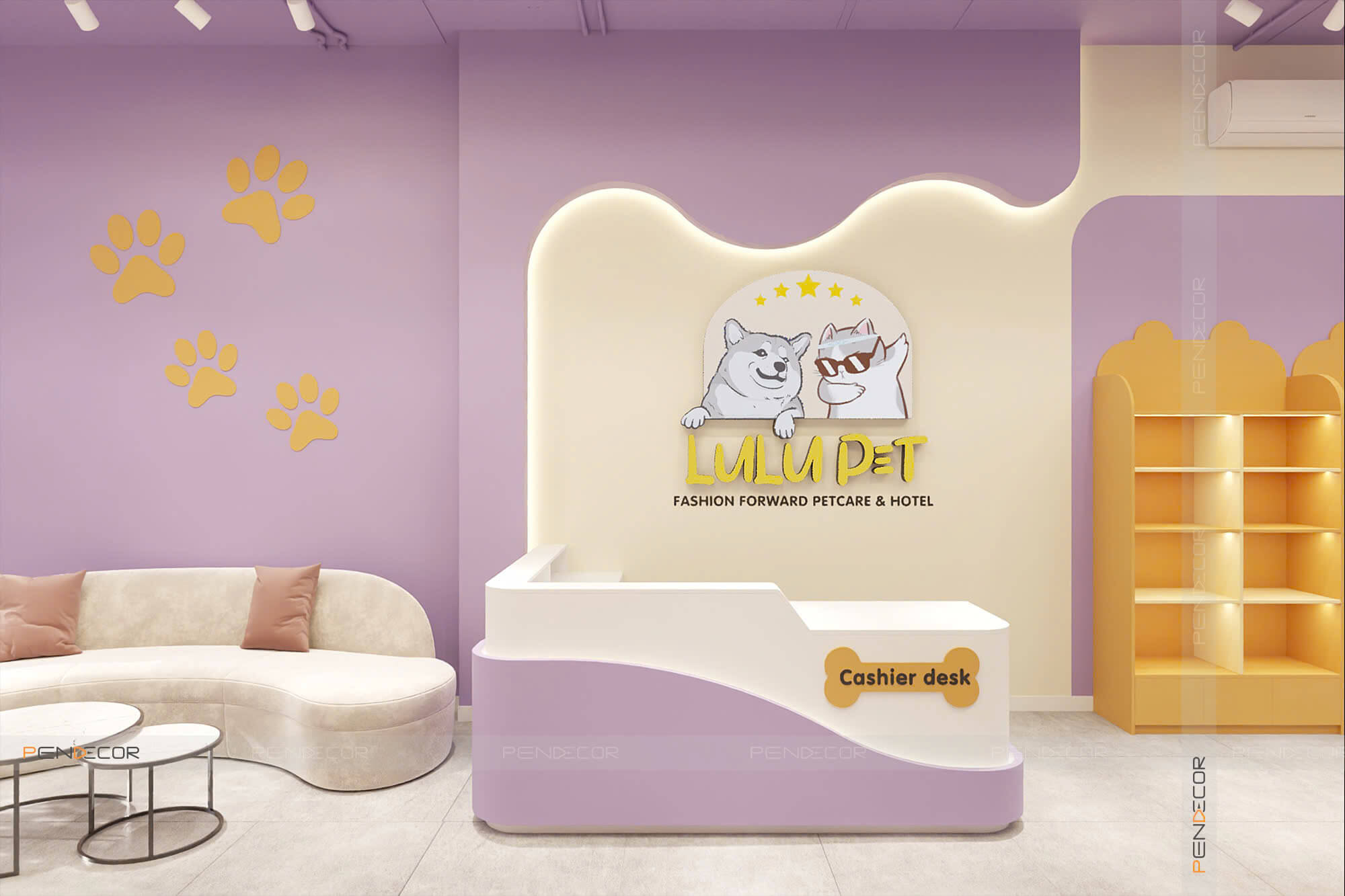 Thiết Kế Pet Shop LuLu