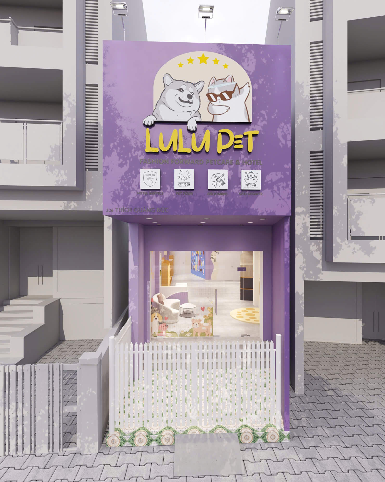 Thiết Kế Pet Shop LuLu