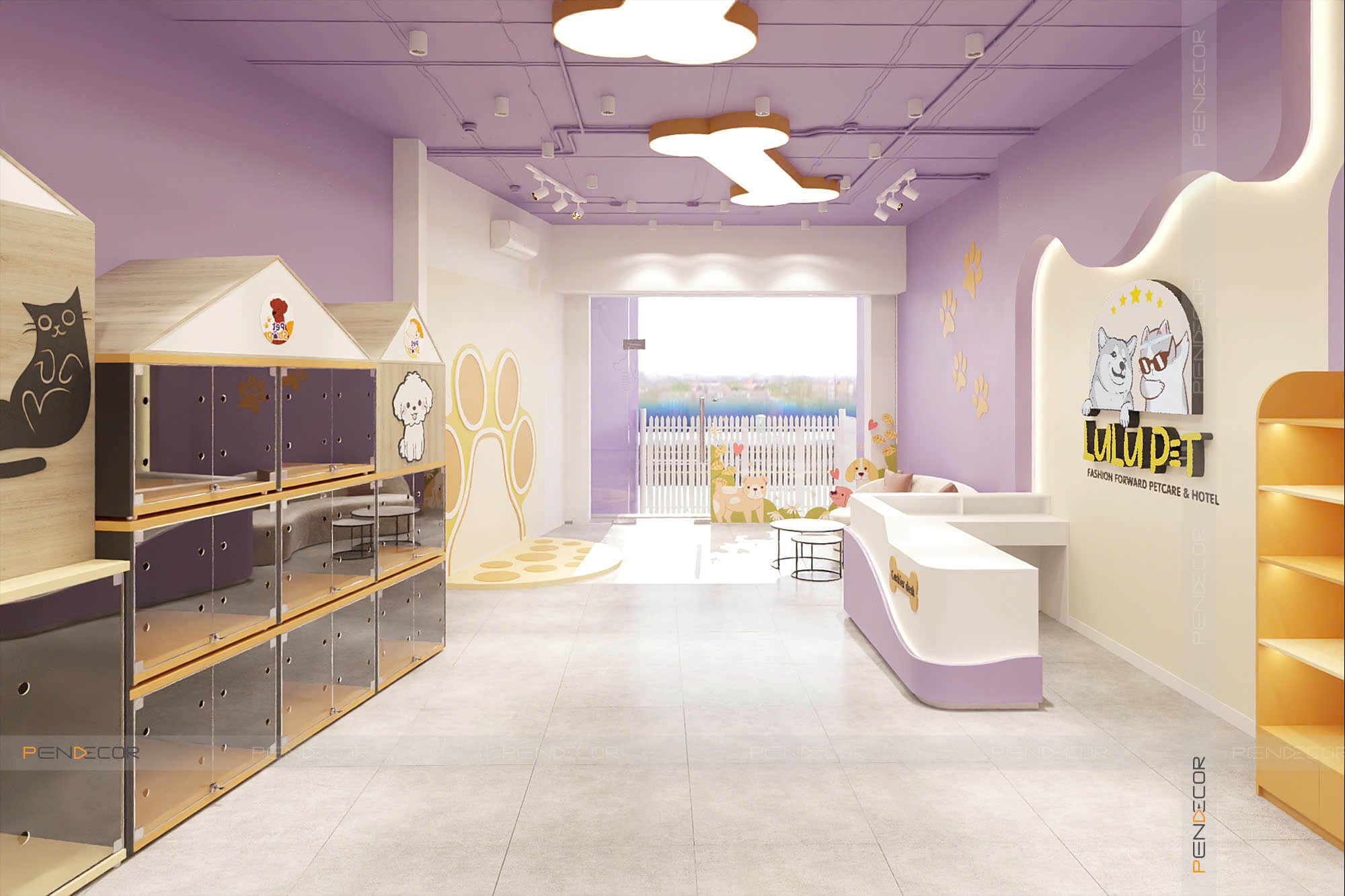 Thiết Kế Pet Shop LuLu