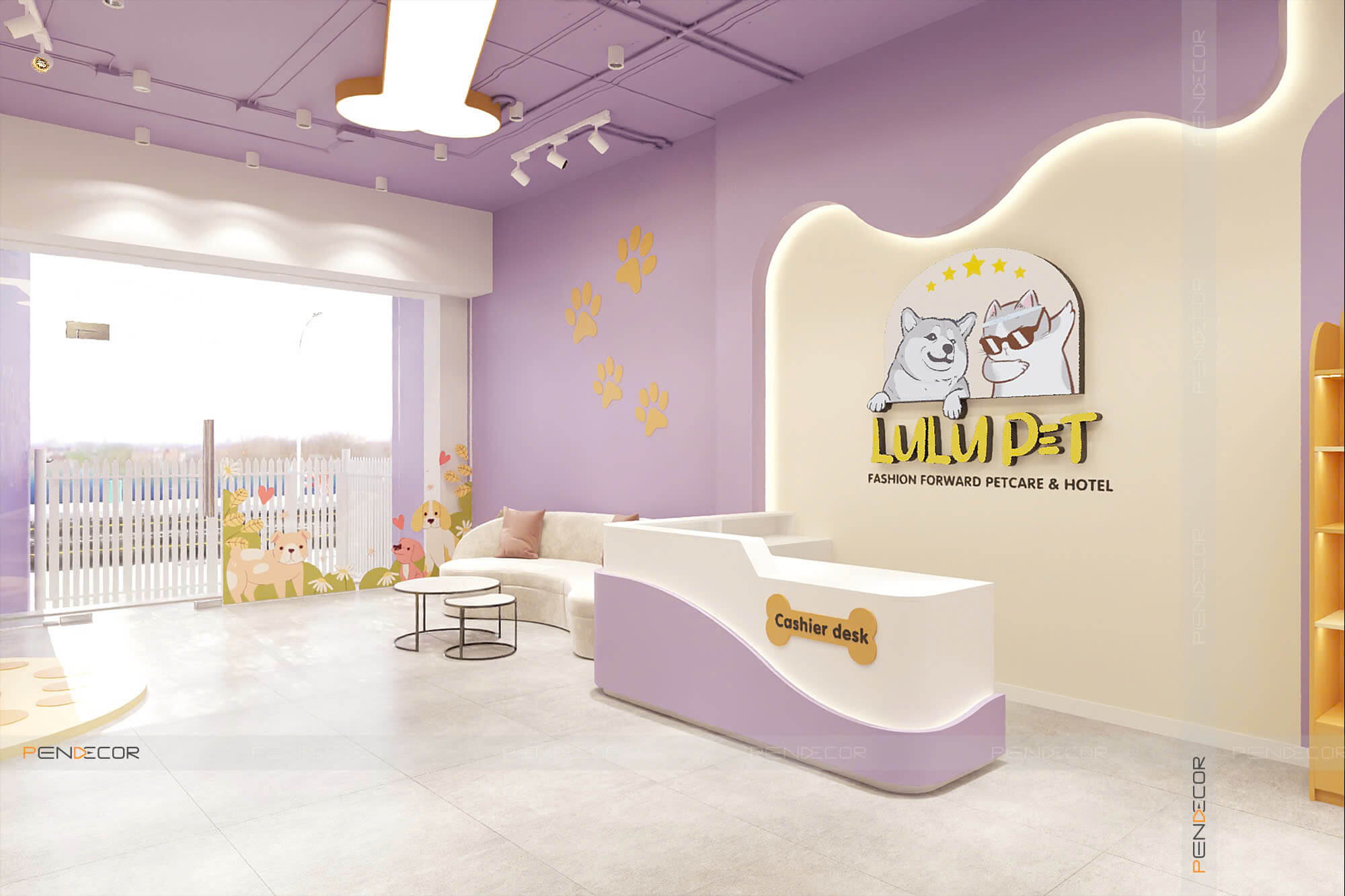 Thiết Kế Pet Shop LuLu