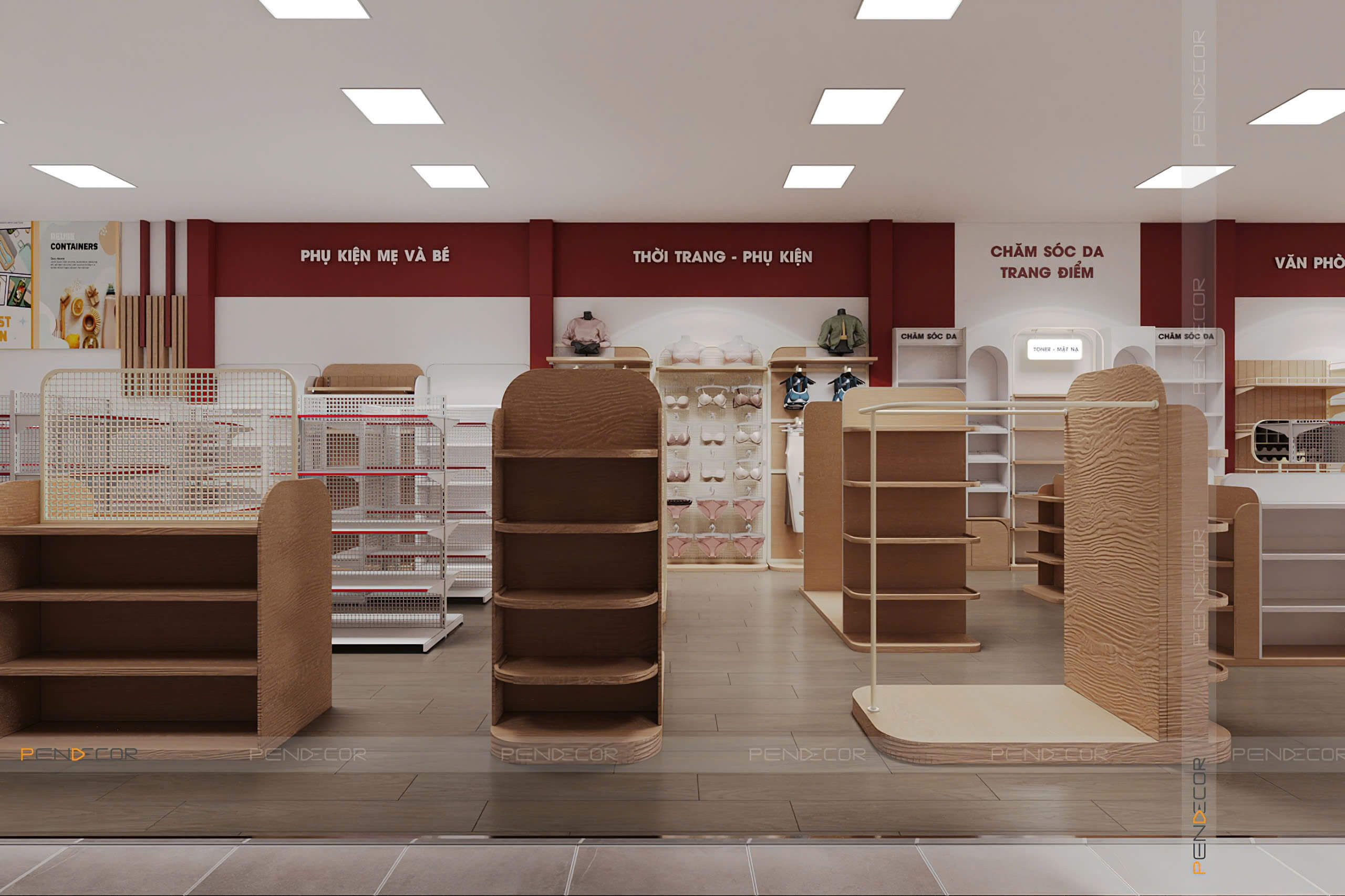 Thiết Kế Siêu Thị Mini Kim Thạnh