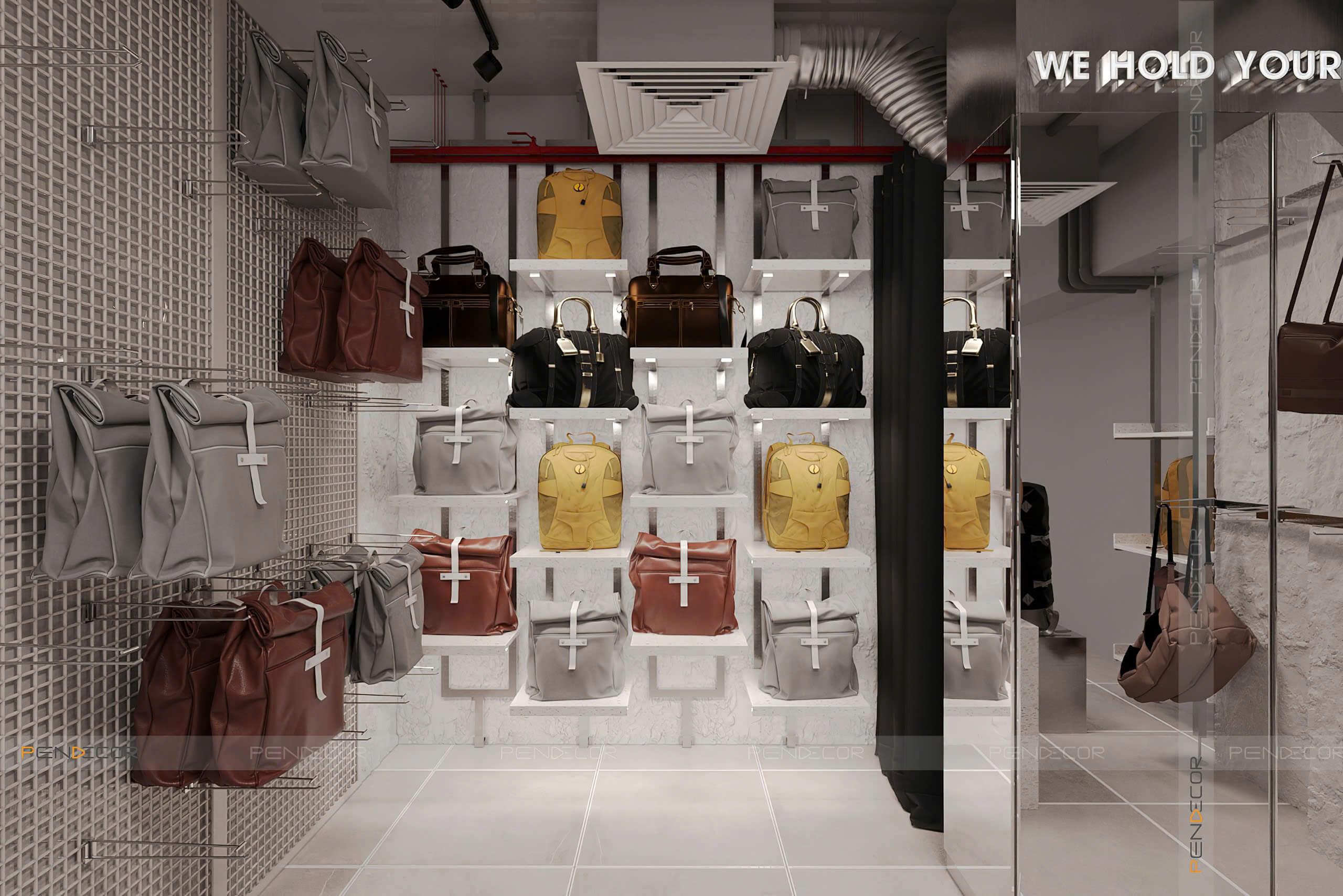 Thiết Kế Shop Túi Xách SaiGon Swagger (Lý Tự Trọng)