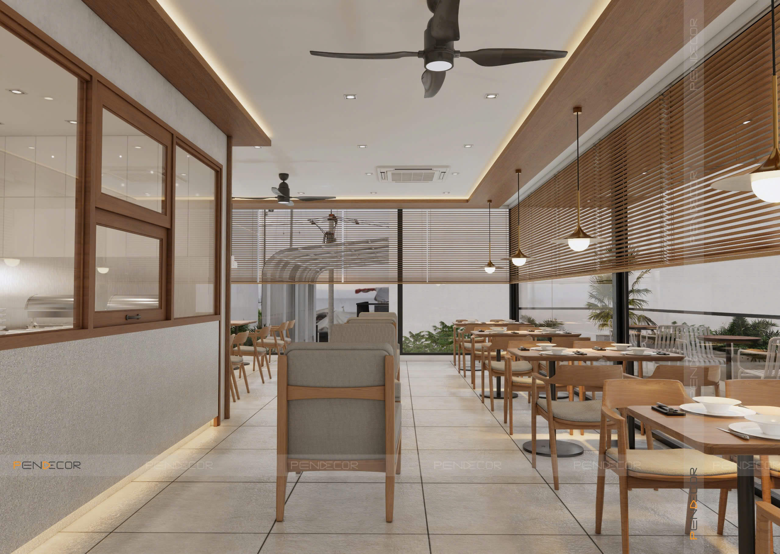 Thiết Kế Quán TEA & COFFE