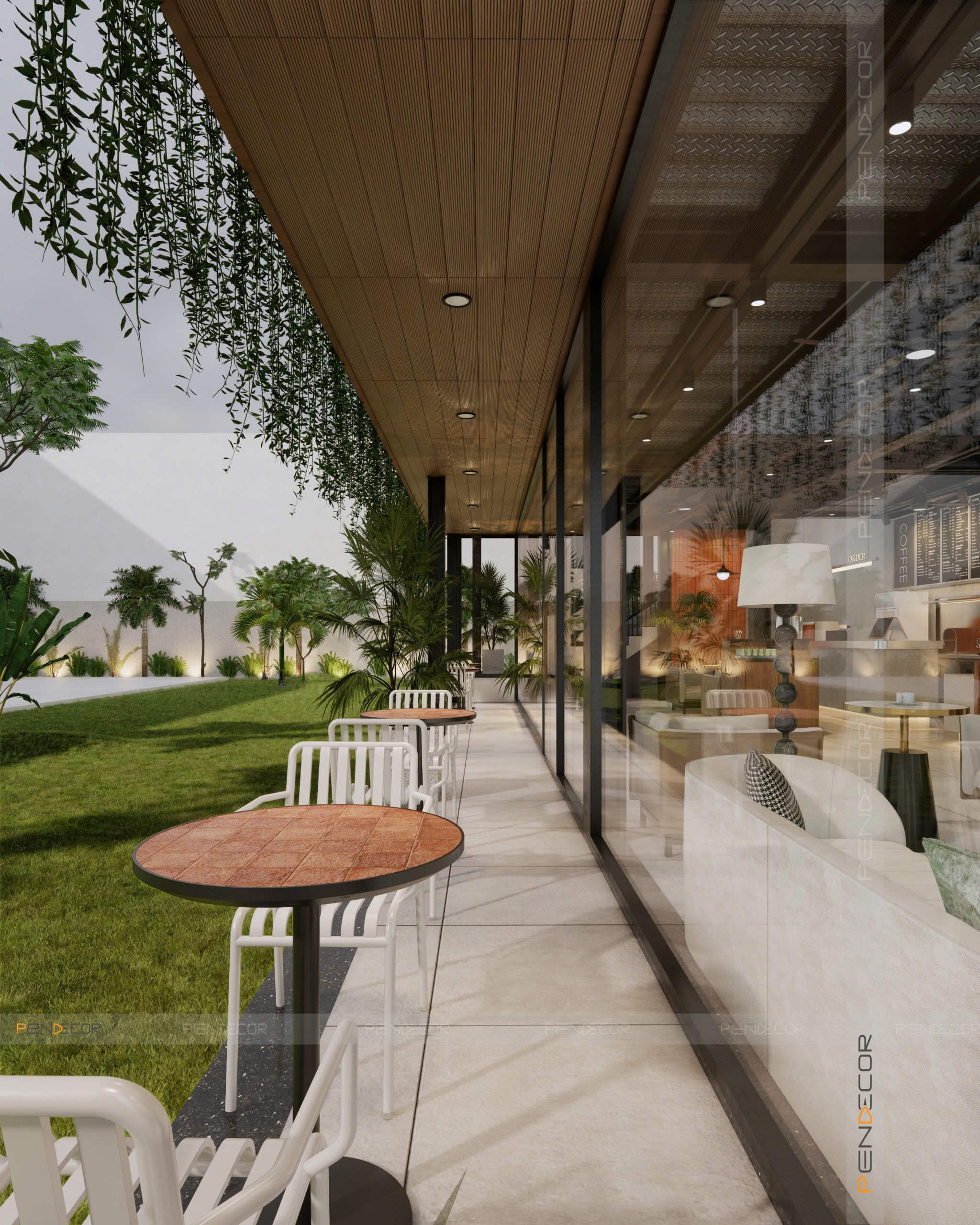 Thiết Kế Quán TEA & COFFE