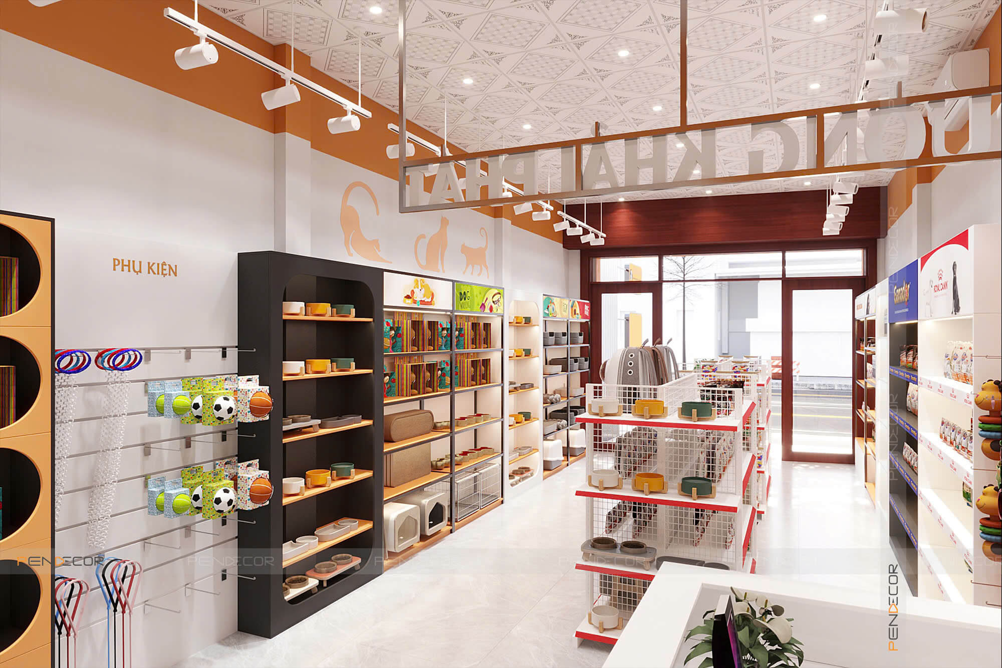 Thiết Kế Pet Shop Bonza Pets