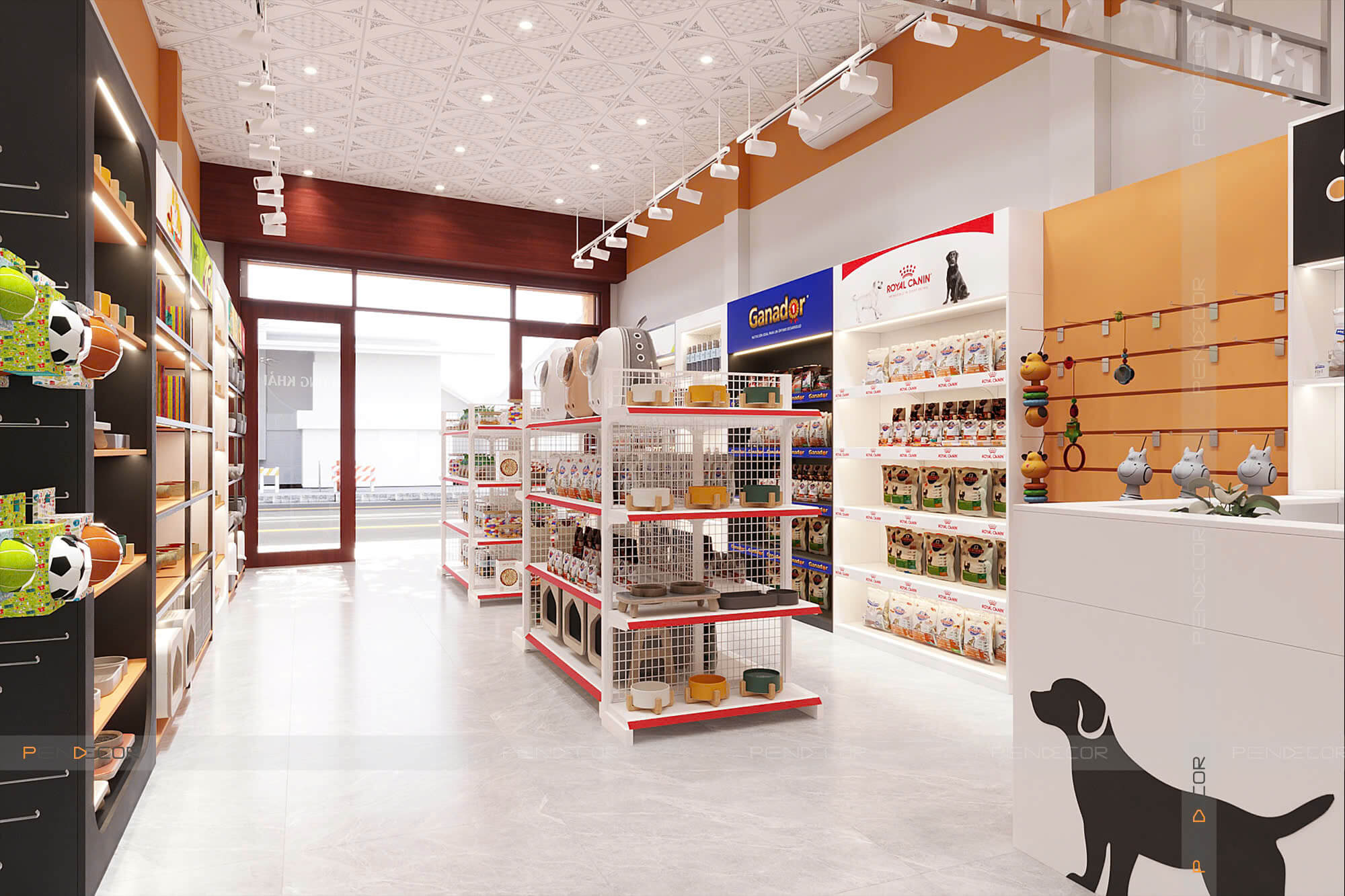 Thiết Kế Pet Shop Bonza Pets