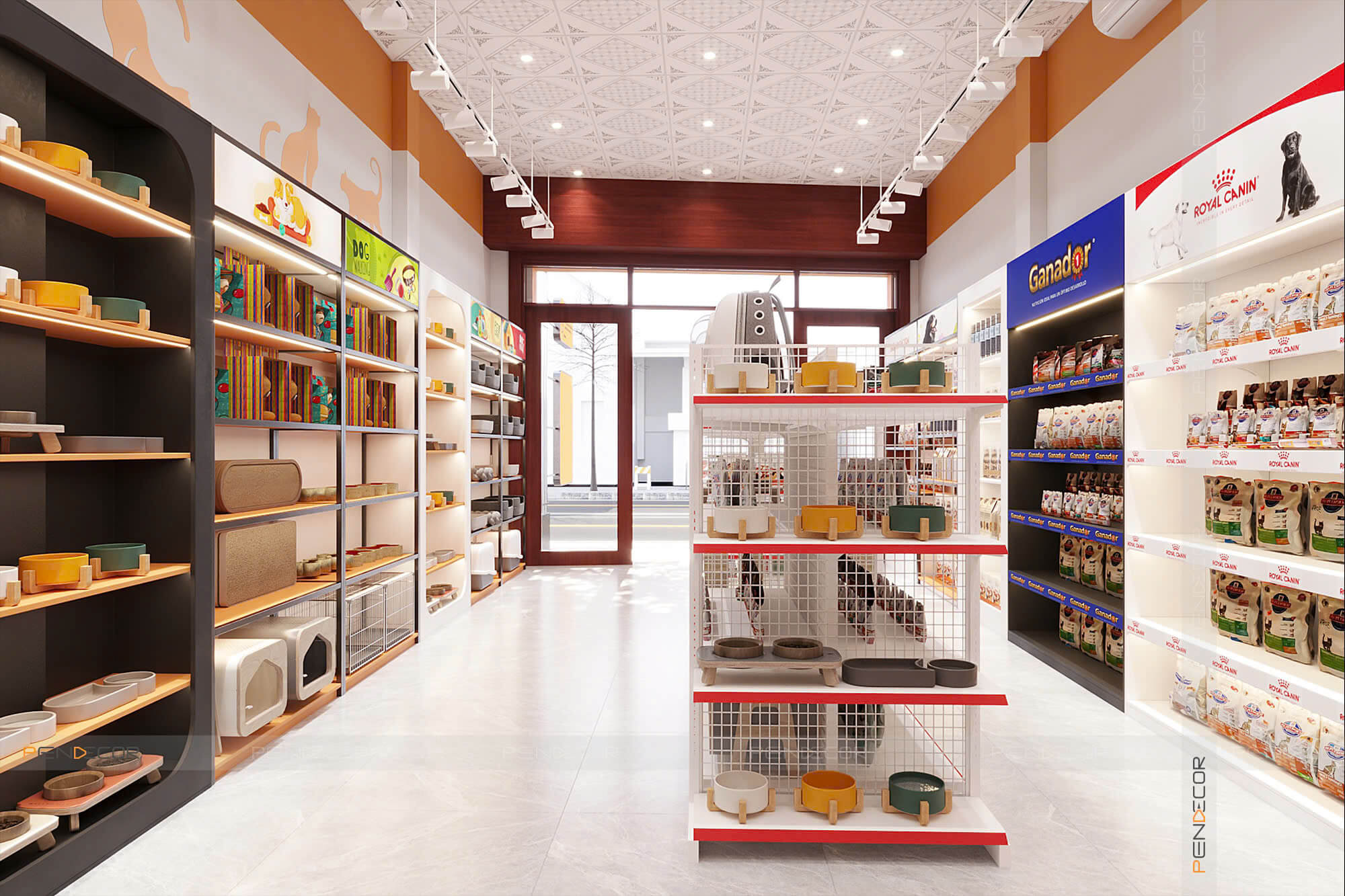 Thiết Kế Pet Shop Bonza Pets