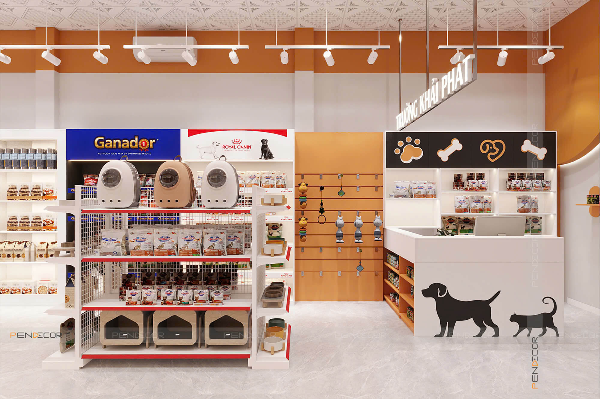 Thiết Kế Pet Shop Bonza Pets