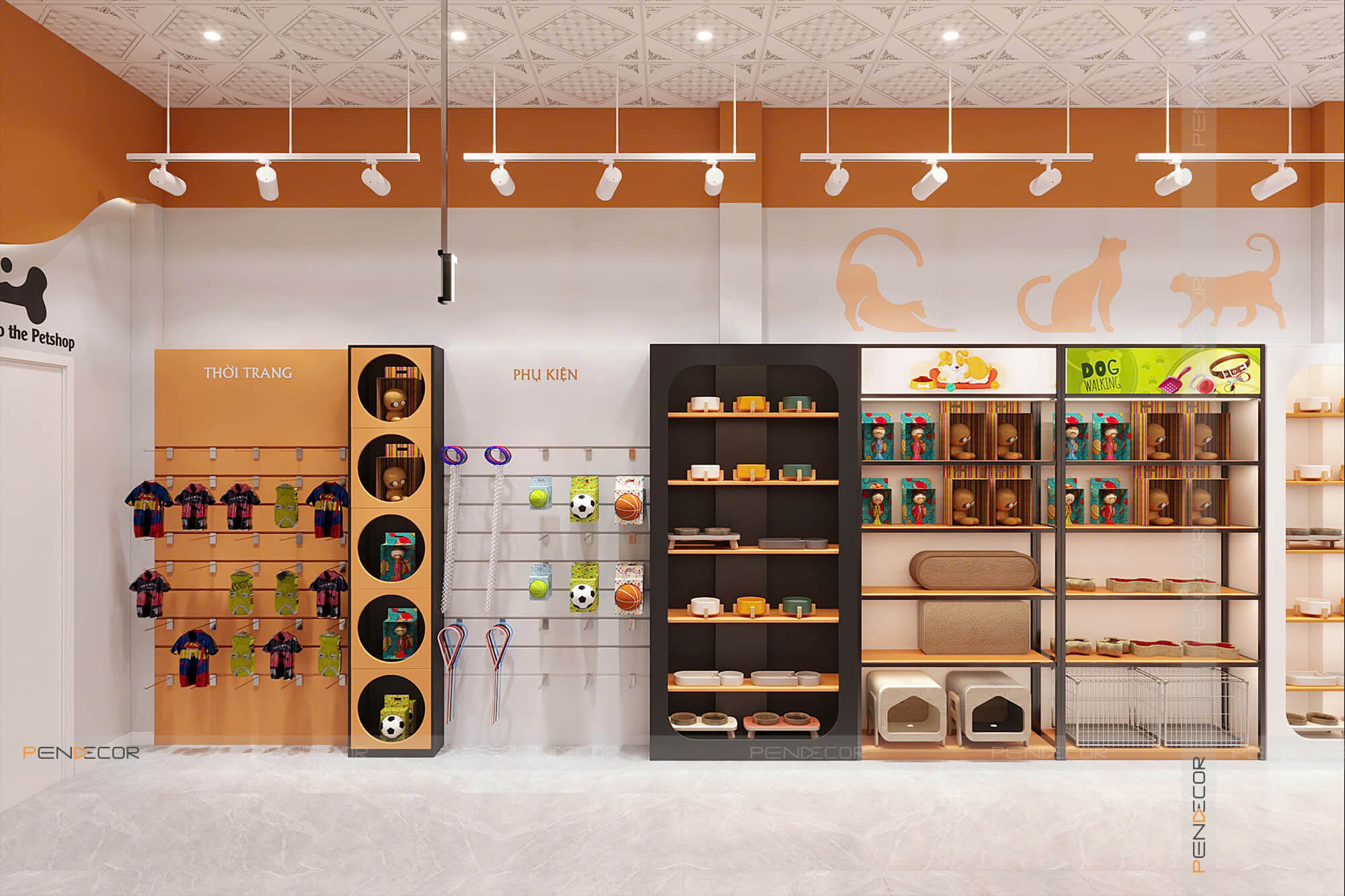 Thiết Kế Pet Shop Bonza Pets