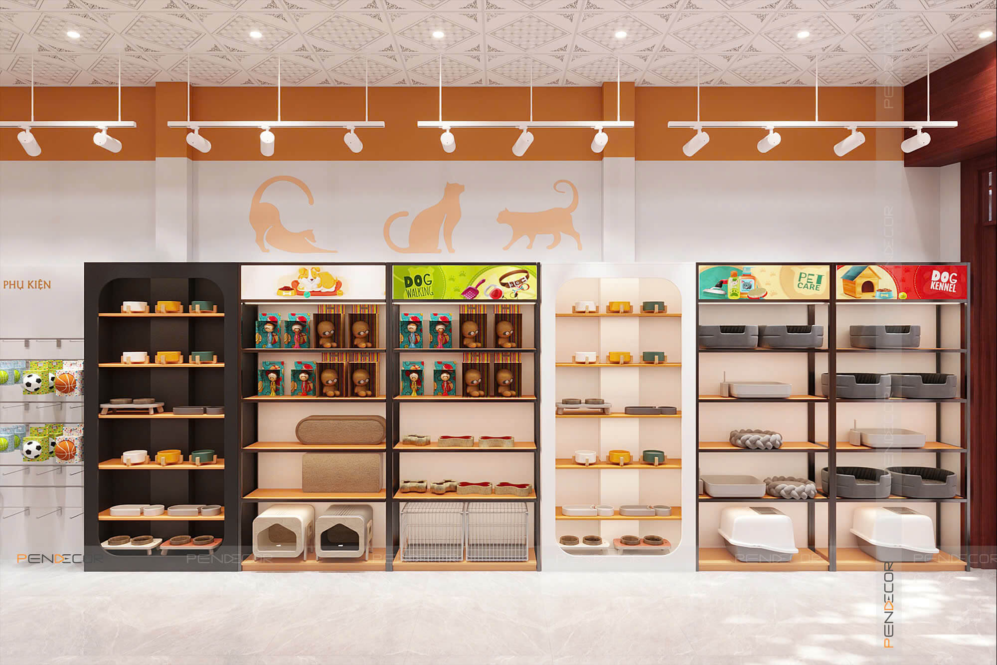 Thiết Kế Pet Shop Bonza Pets