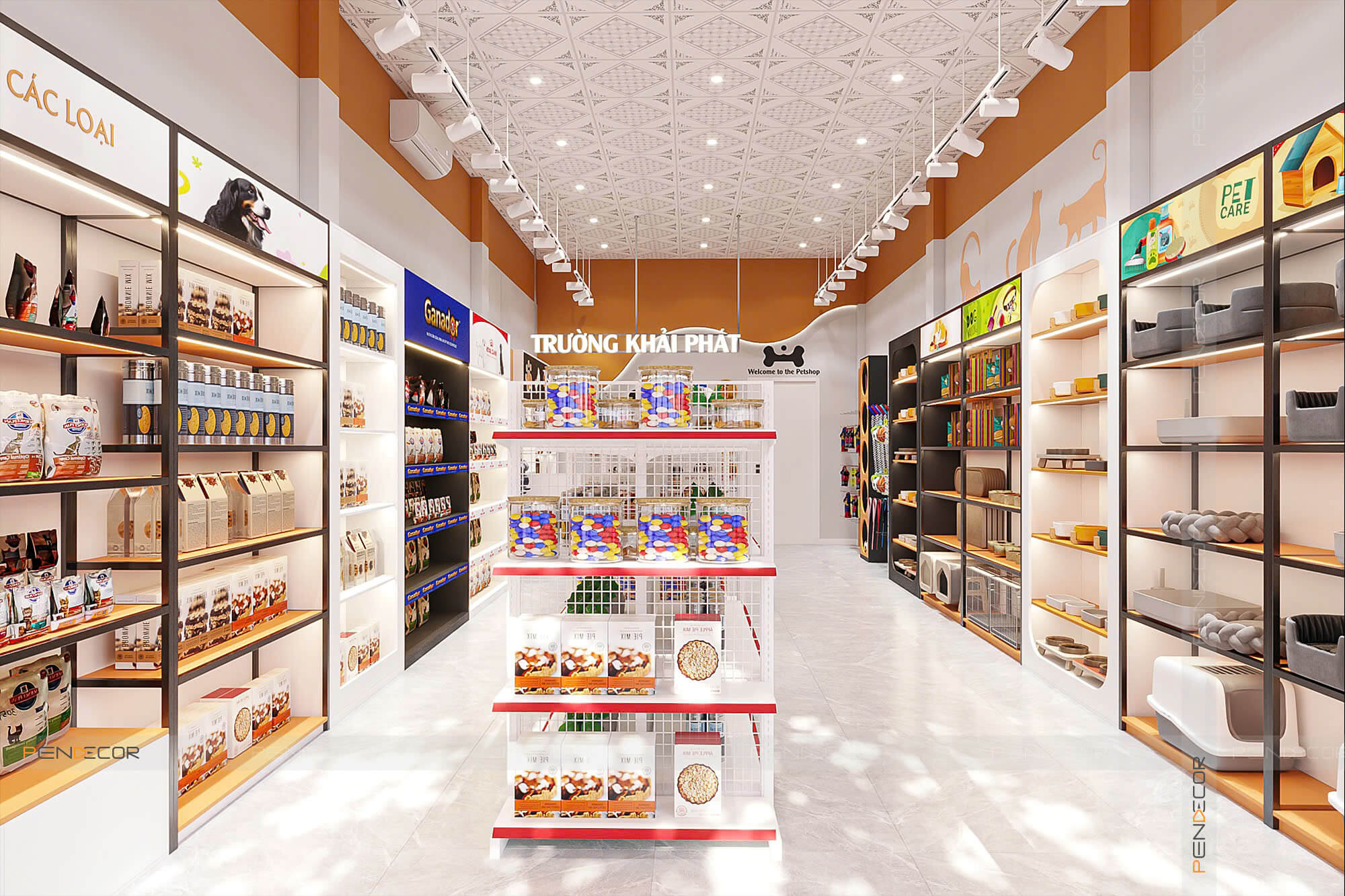 Thiết Kế Pet Shop Bonza Pets