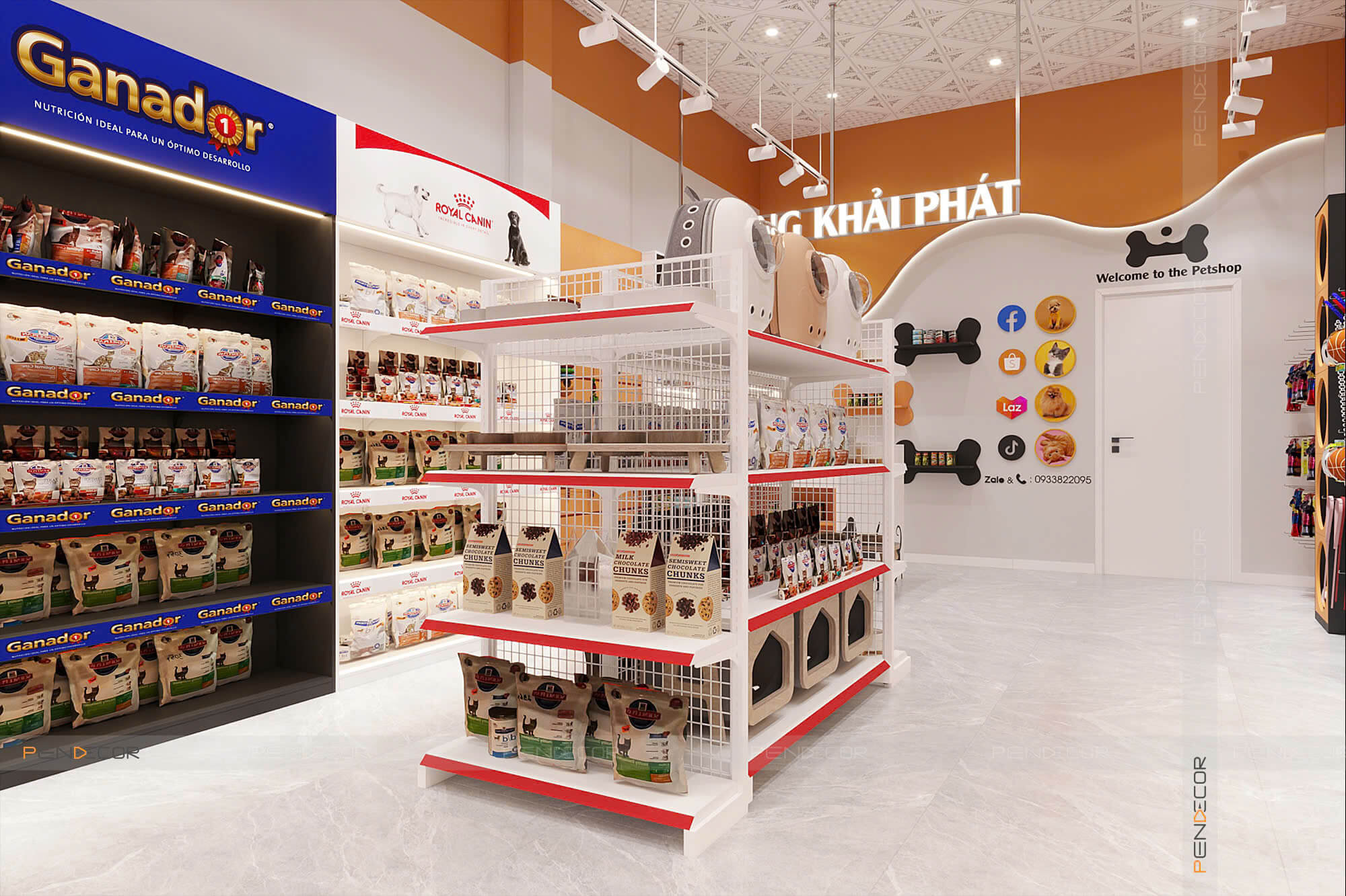 Thiết Kế Pet Shop Bonza Pets