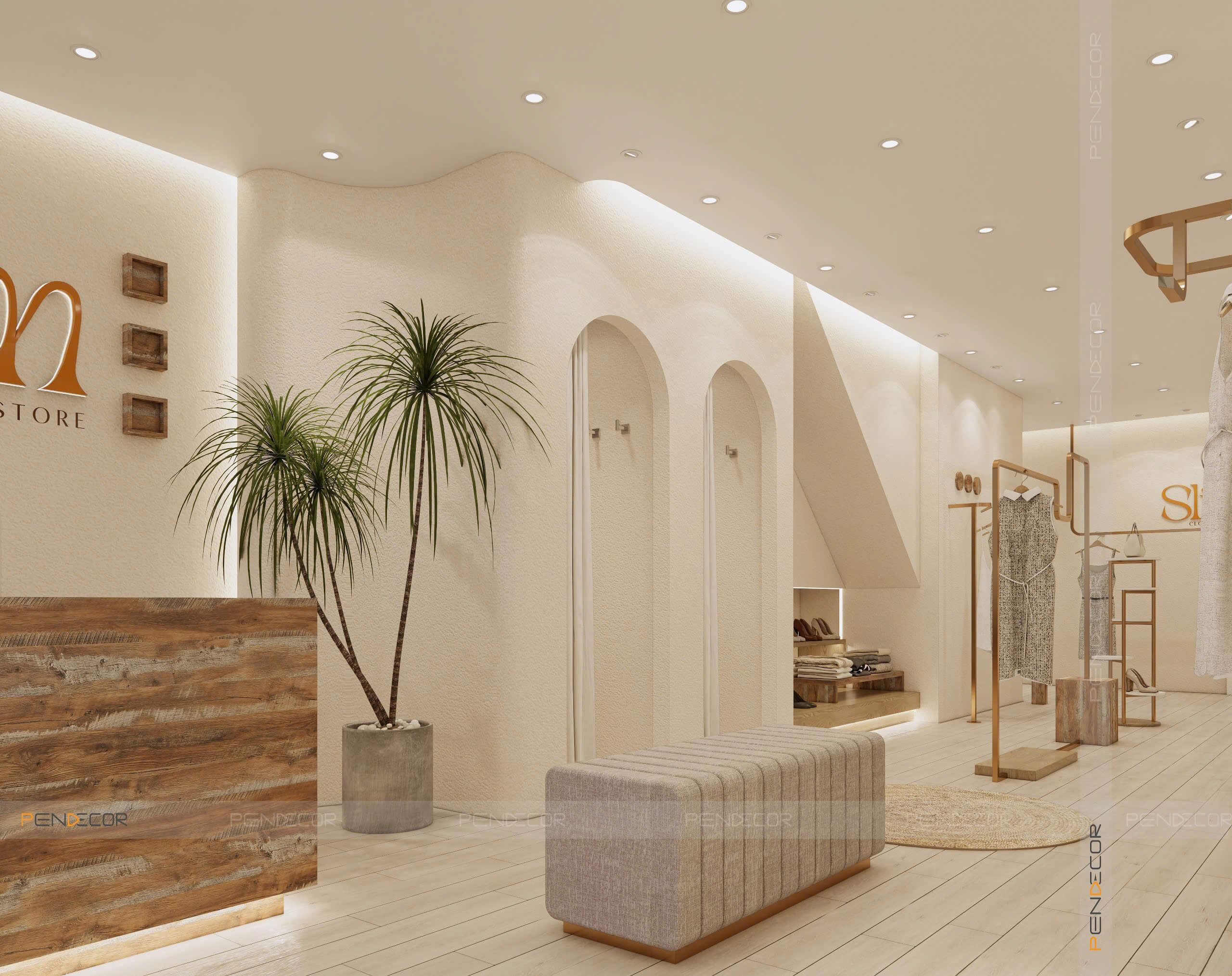 Thiết Kế Shop Thời Trang Nữ Slim