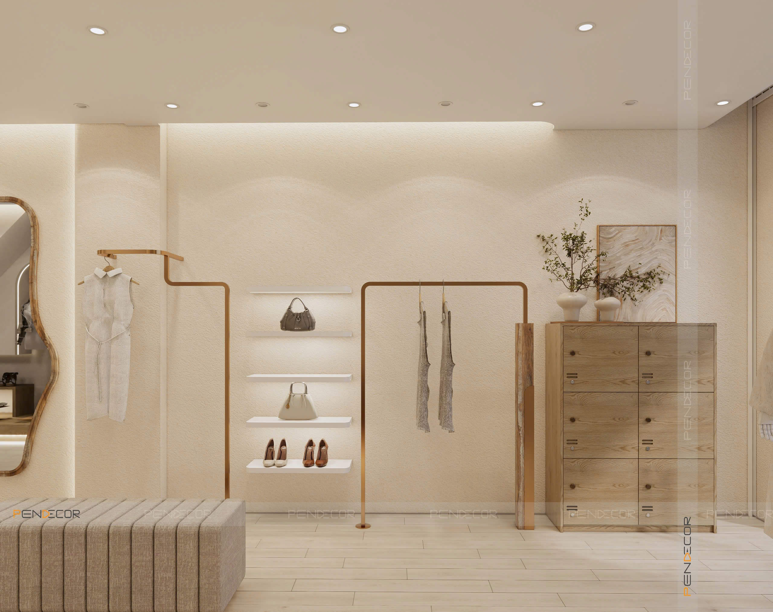 Thiết Kế Shop Thời Trang Nữ Slim