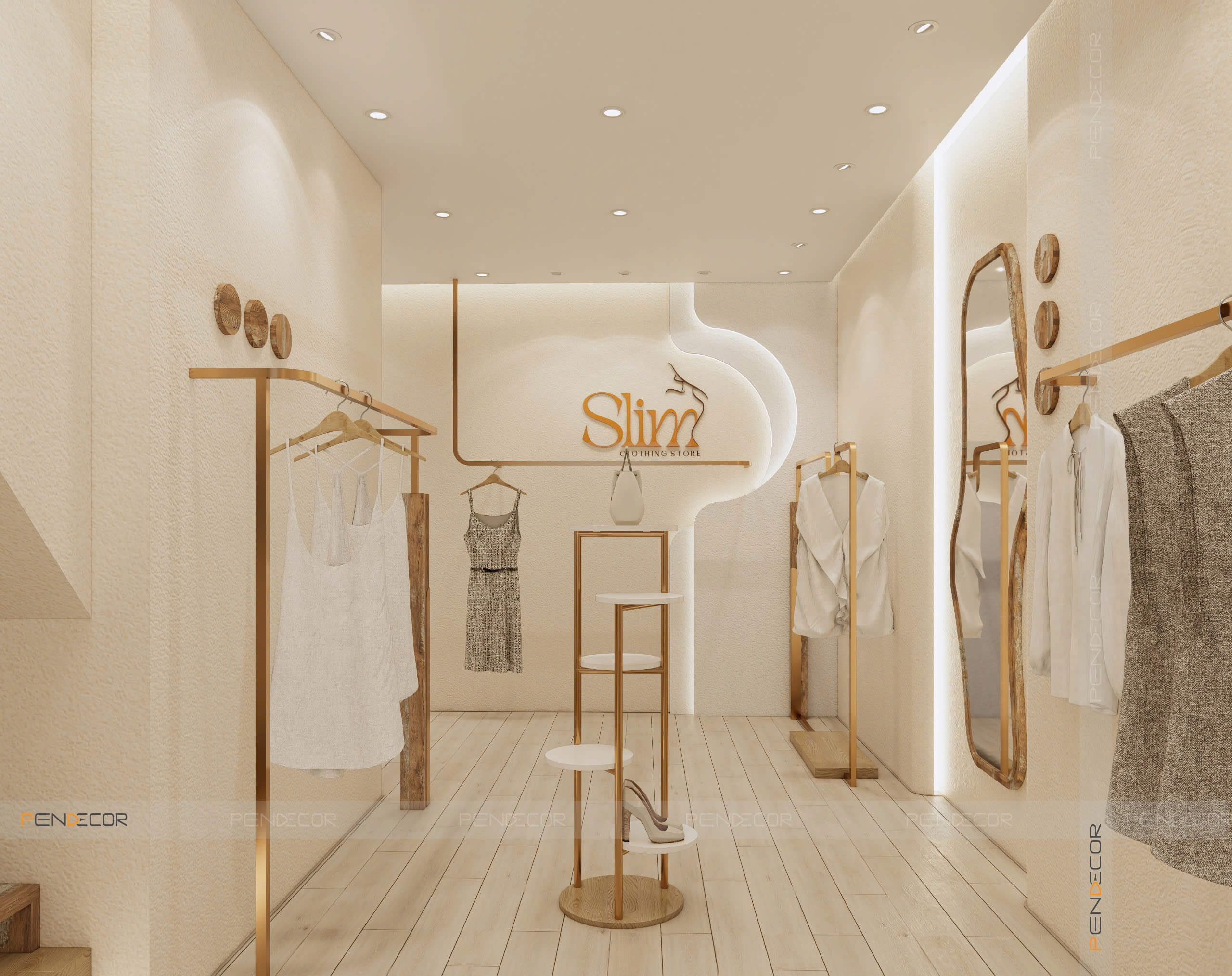 Thiết Kế Shop Thời Trang Nữ Slim