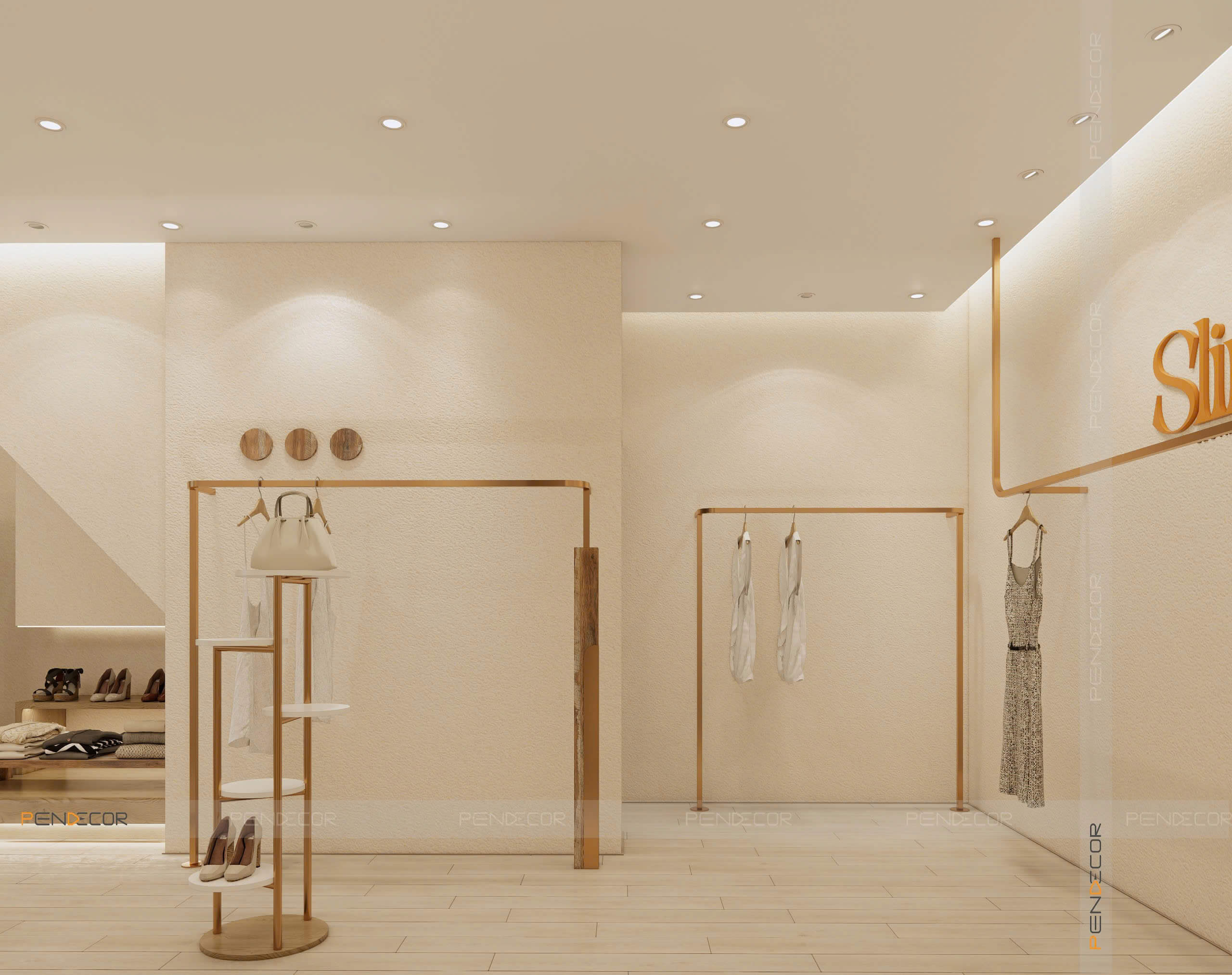 Thiết Kế Shop Thời Trang Nữ Slim