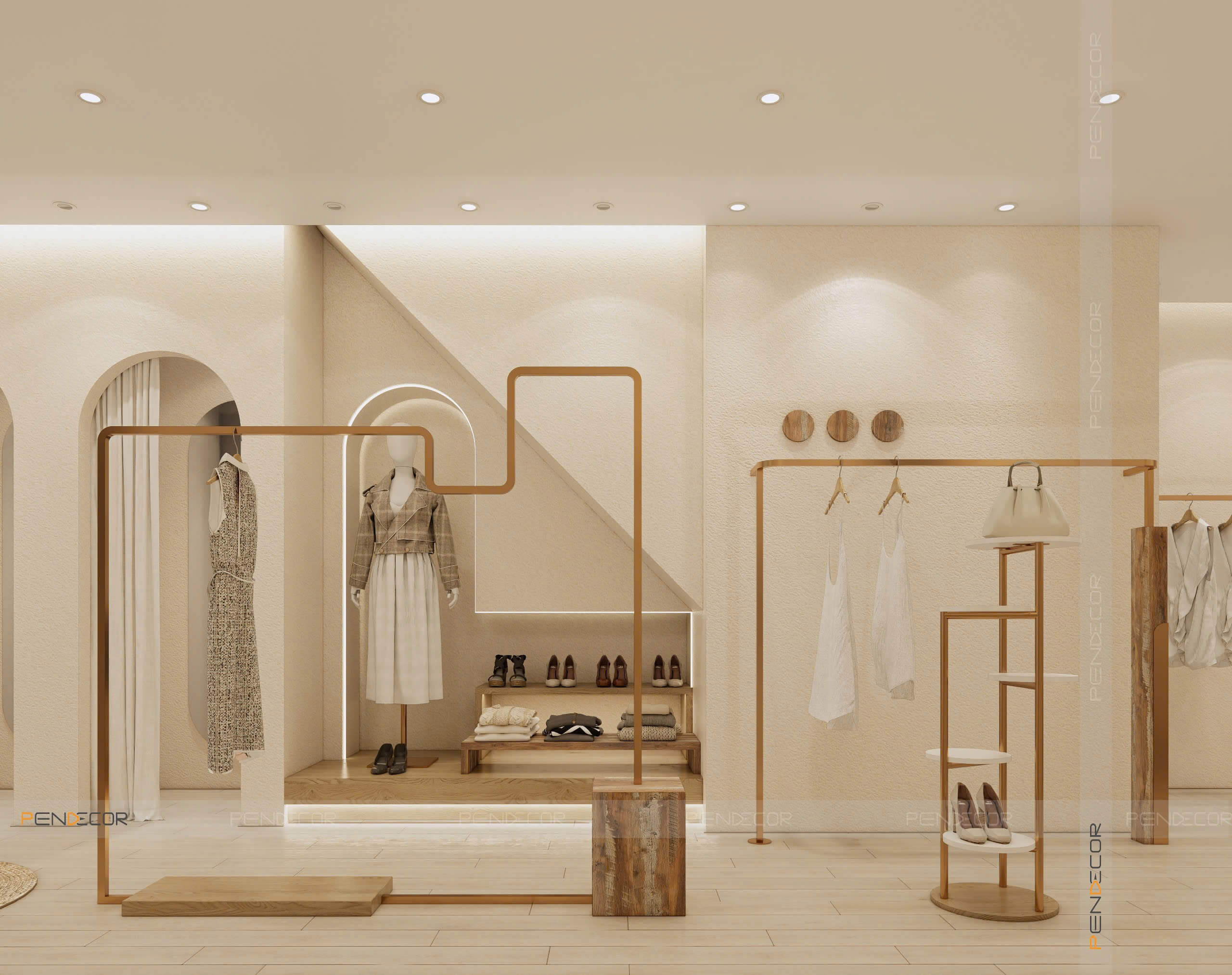 Thiết Kế Shop Thời Trang Nữ Slim