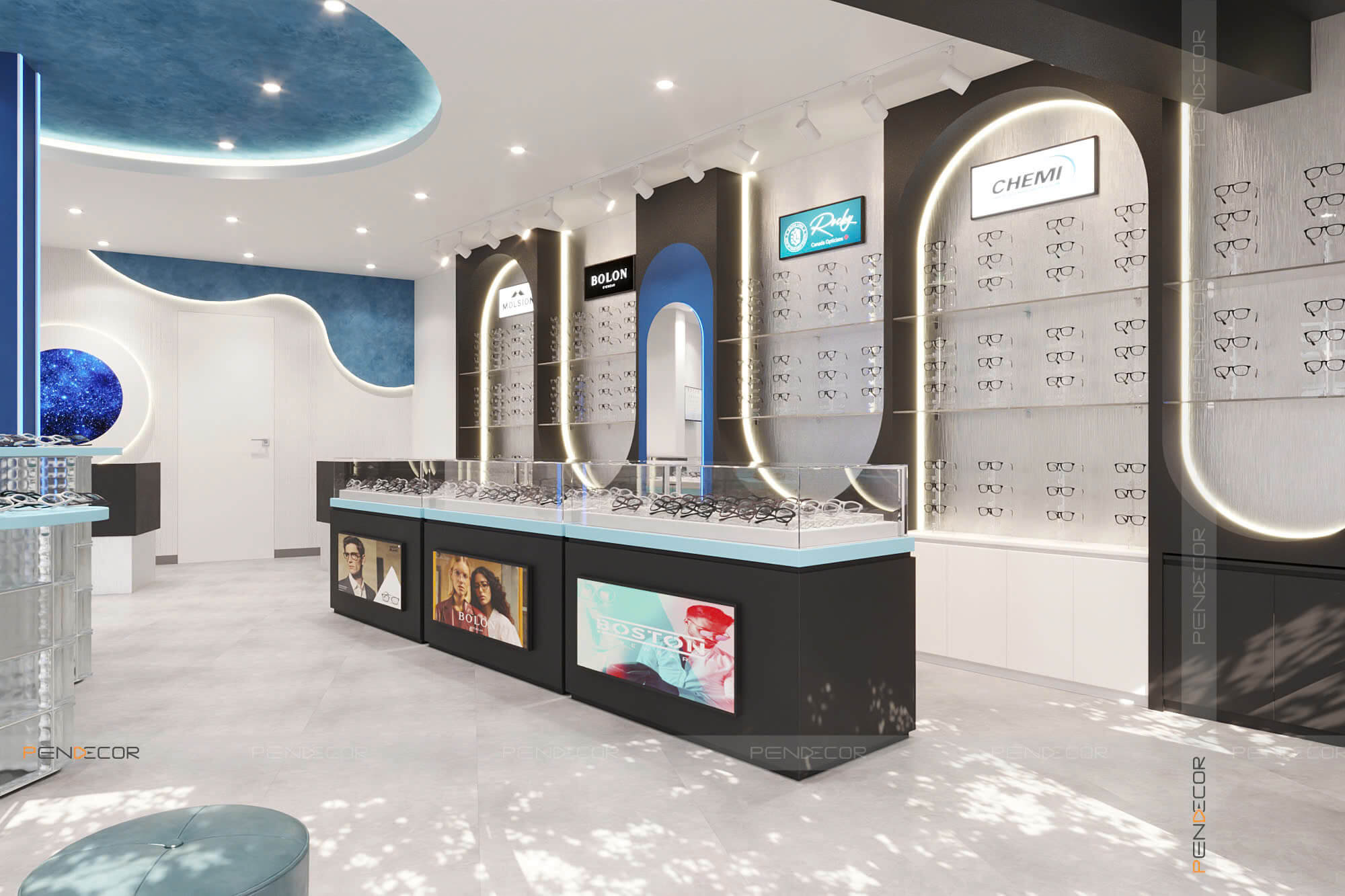 Thiết Kế Cửa Hàng Mắt Kính Starry Eyes