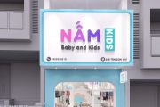 Thiết Kế Shop Thời Trang Trẻ Em Nấm Kid
