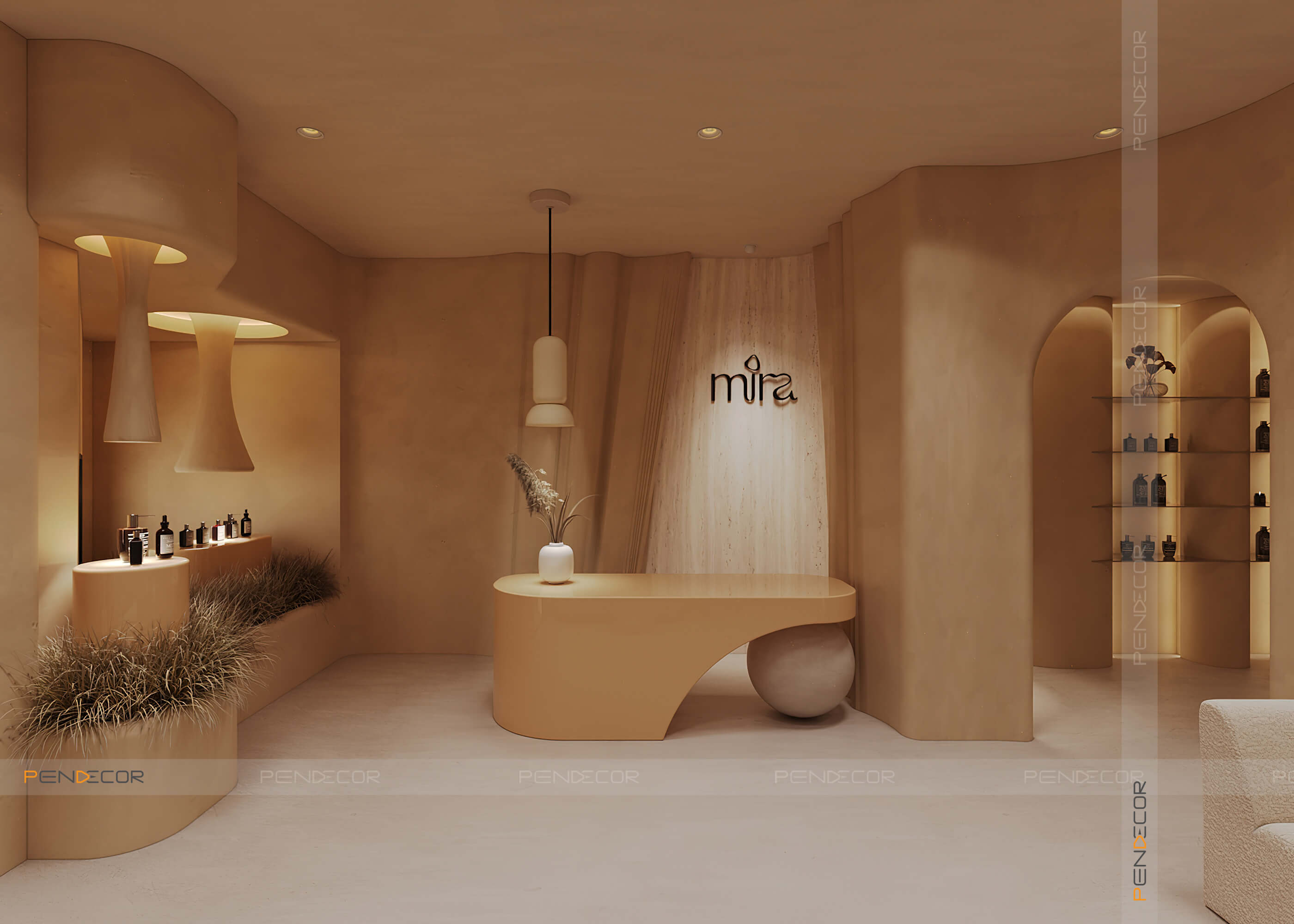 Minimalism Spa Concept - EMO-ARTISTRY