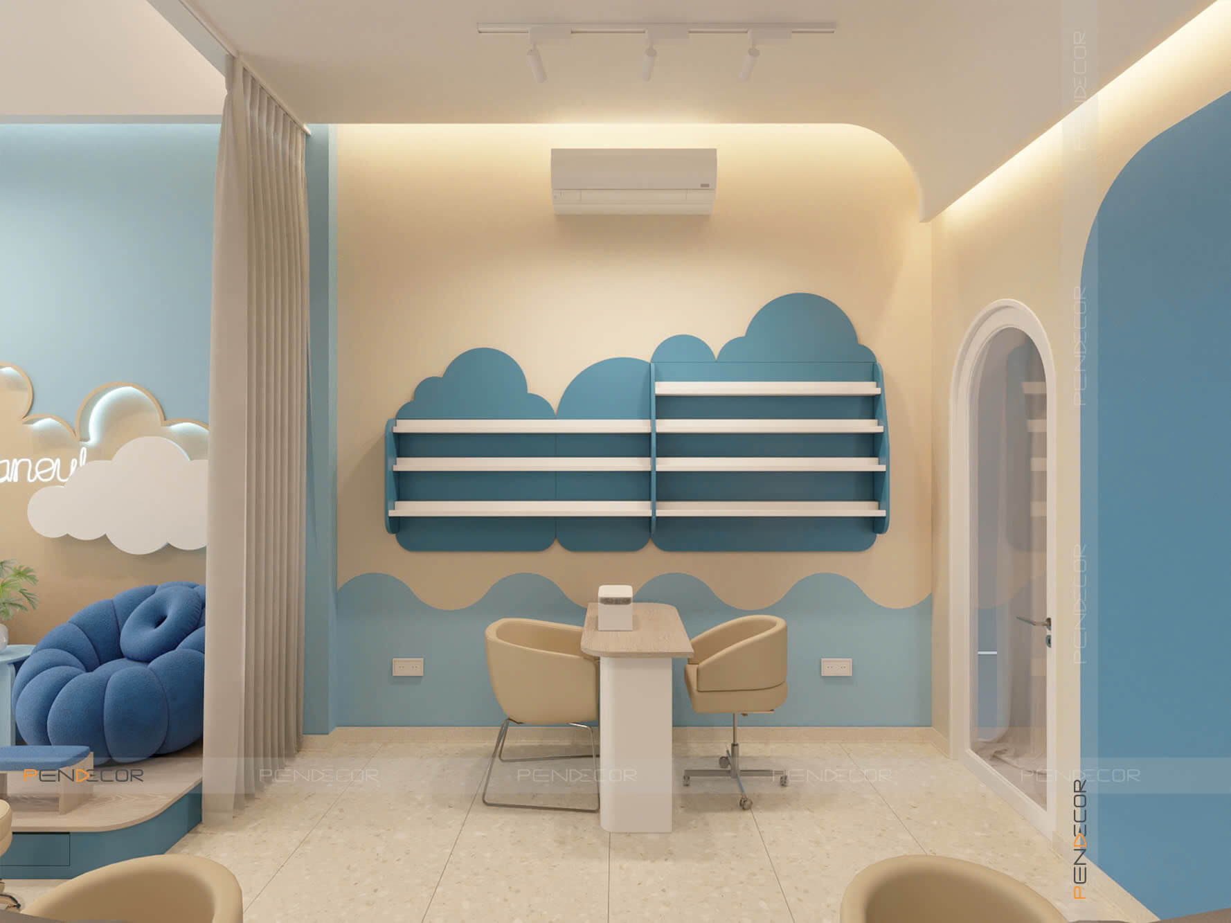 Thiết Kế Tiệm Nail Haneul