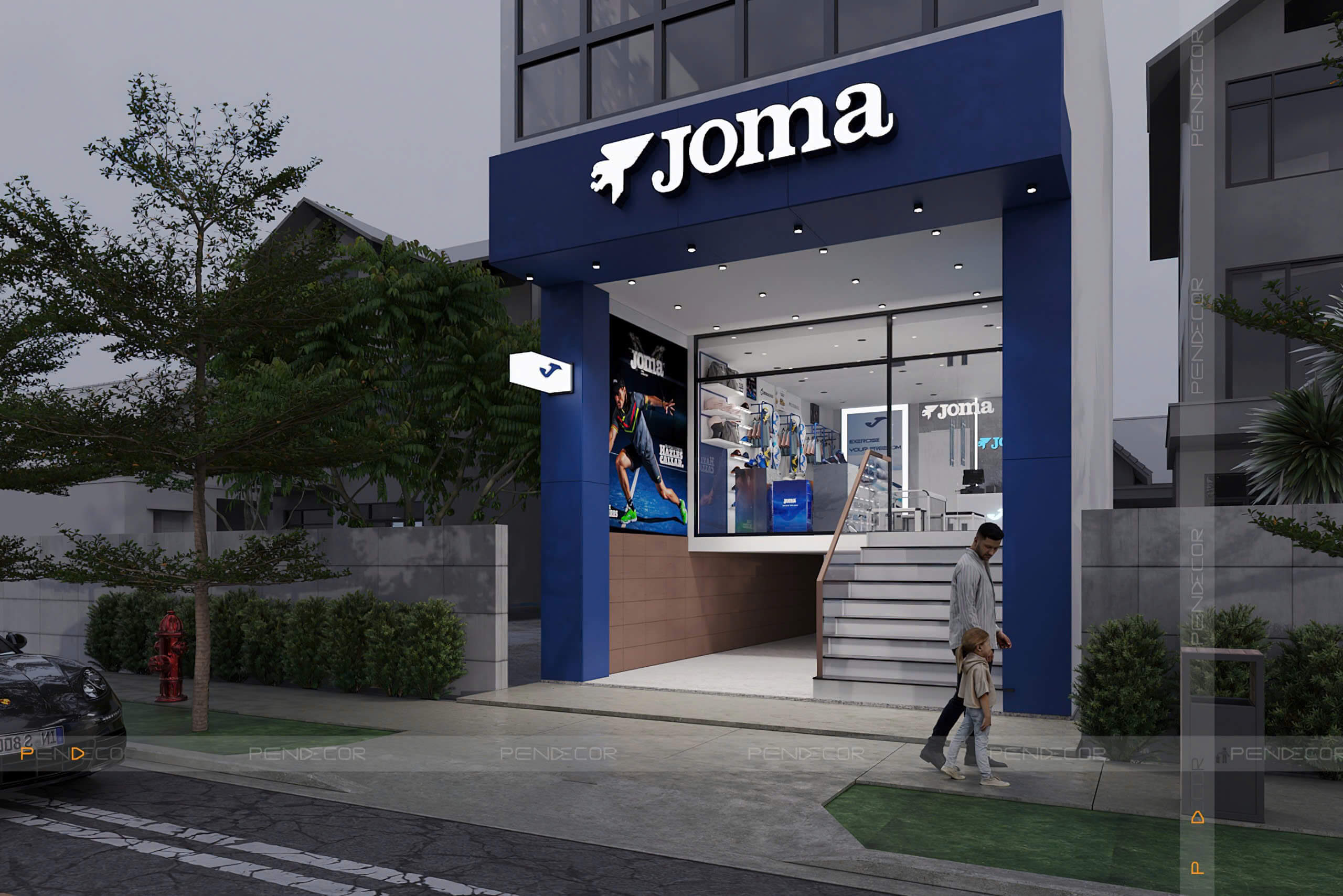 Thiết Kế Showroom Joma