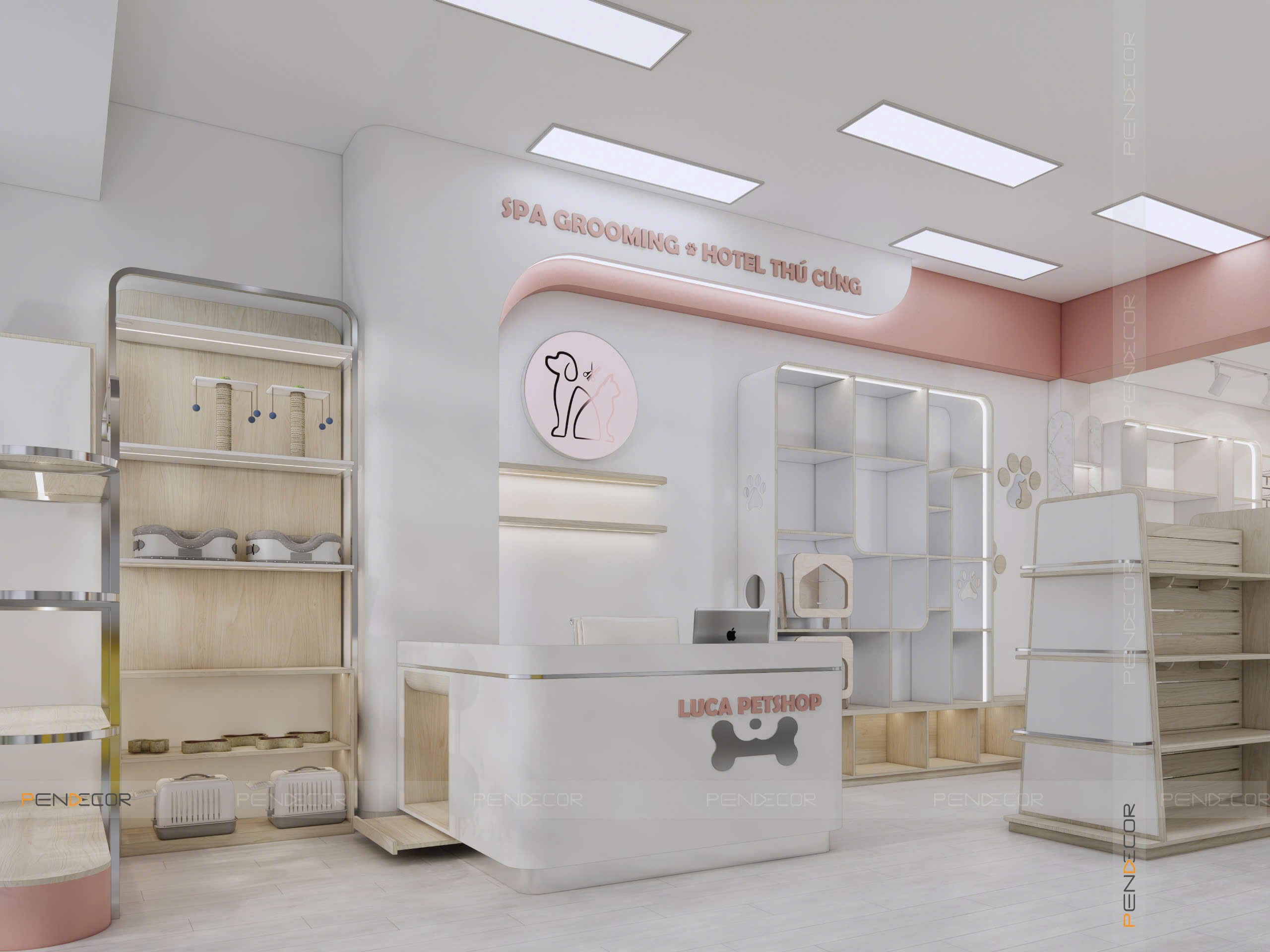 Thiết Kế Pet Shop Luca