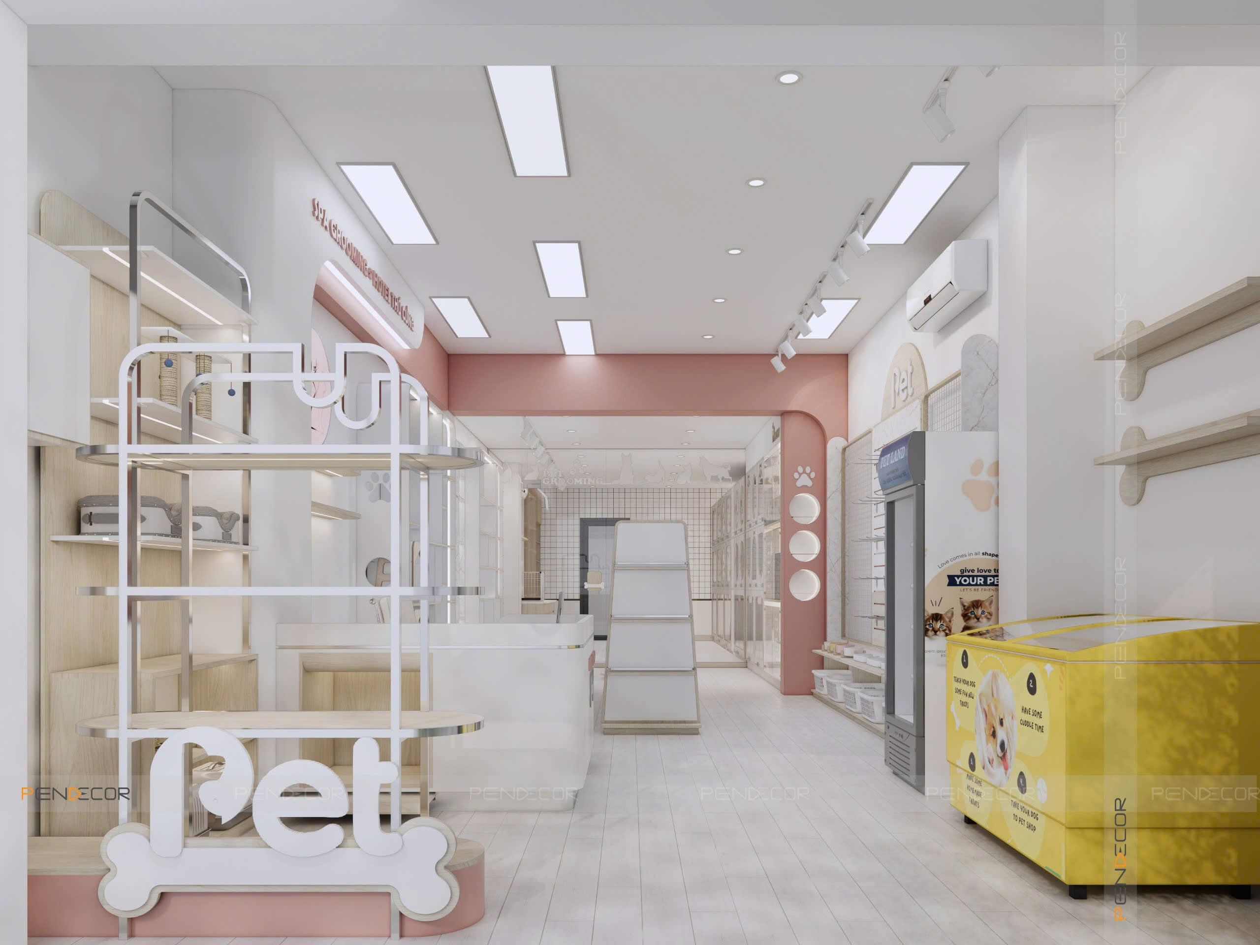 Thiết Kế Pet Shop Luca