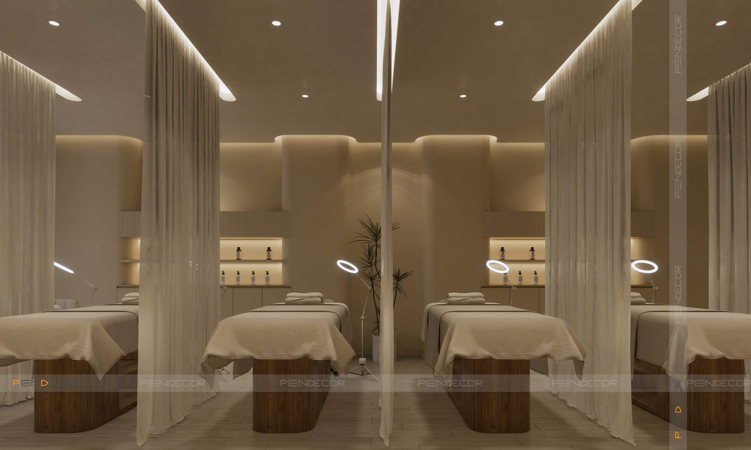 Thiết Kế Tiệm Phun Xăm Thẩm Mỹ Madam Hồ