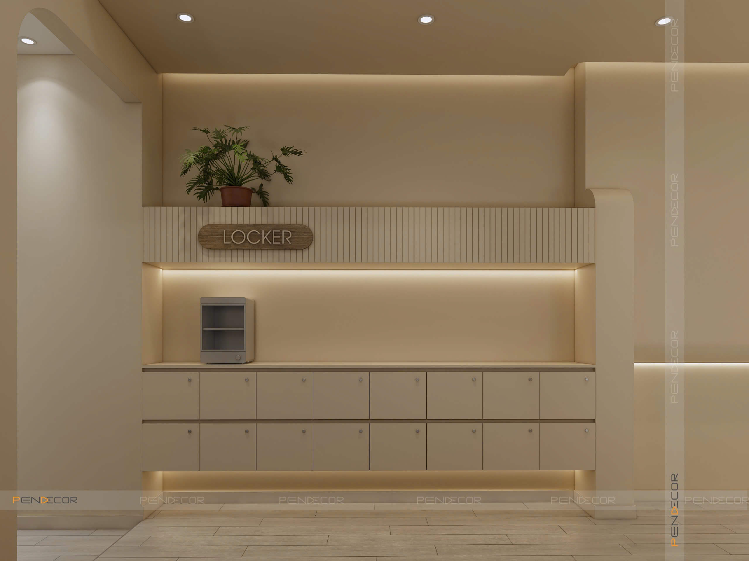 Thiết Kế Tiệm Phun Xăm Thẩm Mỹ Madam Hồ