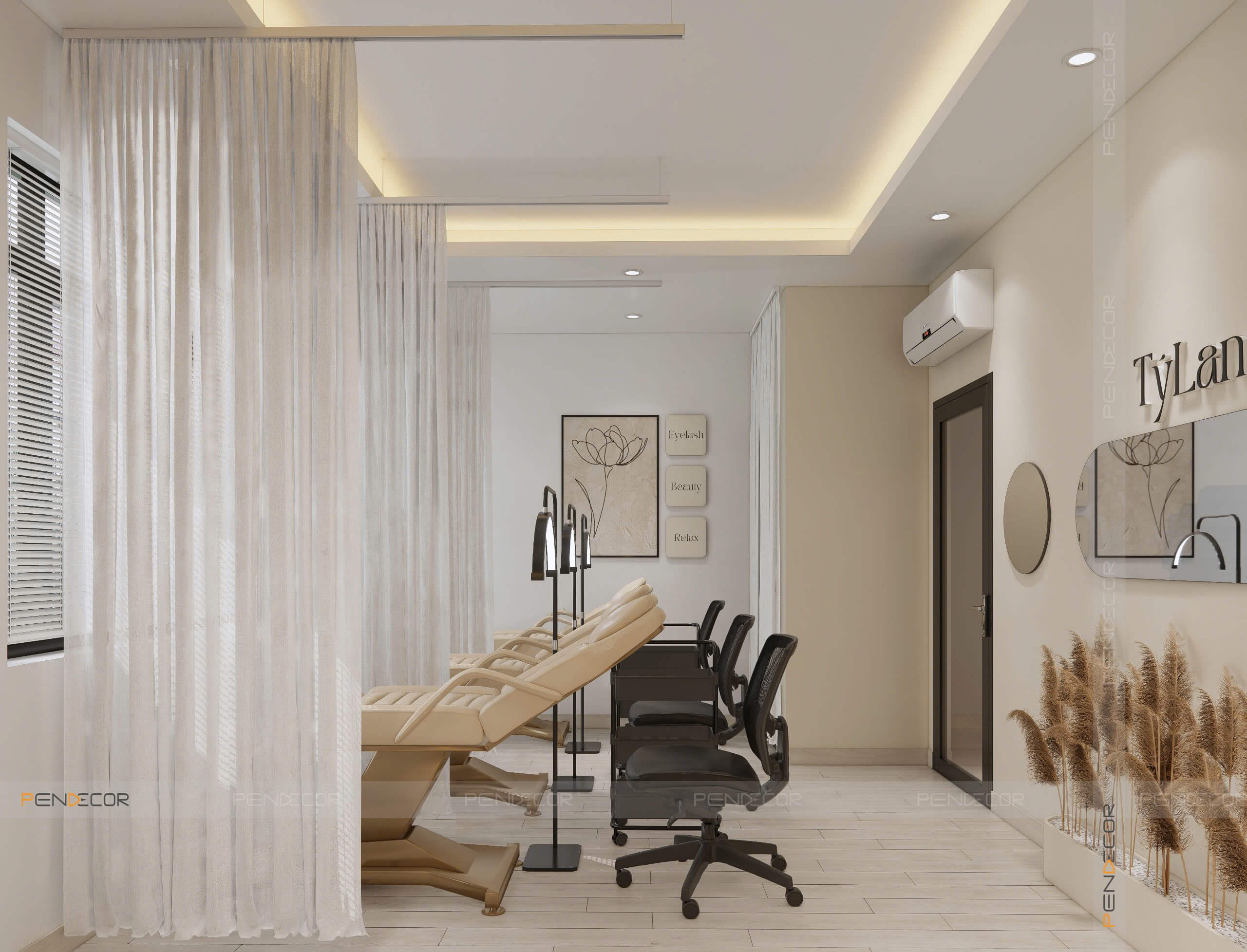 Thiết Kế Tiệm Nối Mi Tý Lan Eyelash