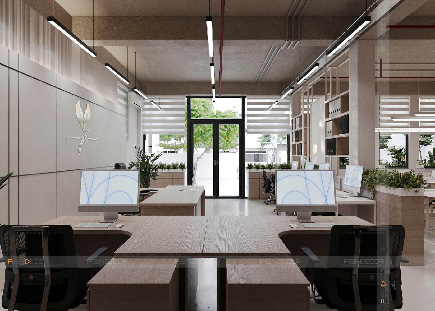 Thiết Kế Showroom Phi Loan (Trệt + Mặt Tiền)