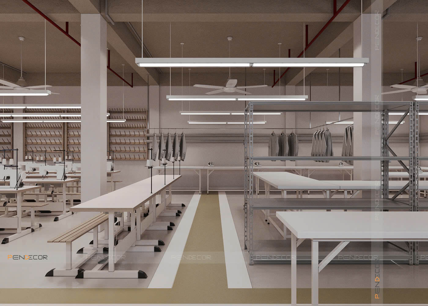 Thiết Kế Showroom Phi Loan (Trệt + Mặt Tiền)