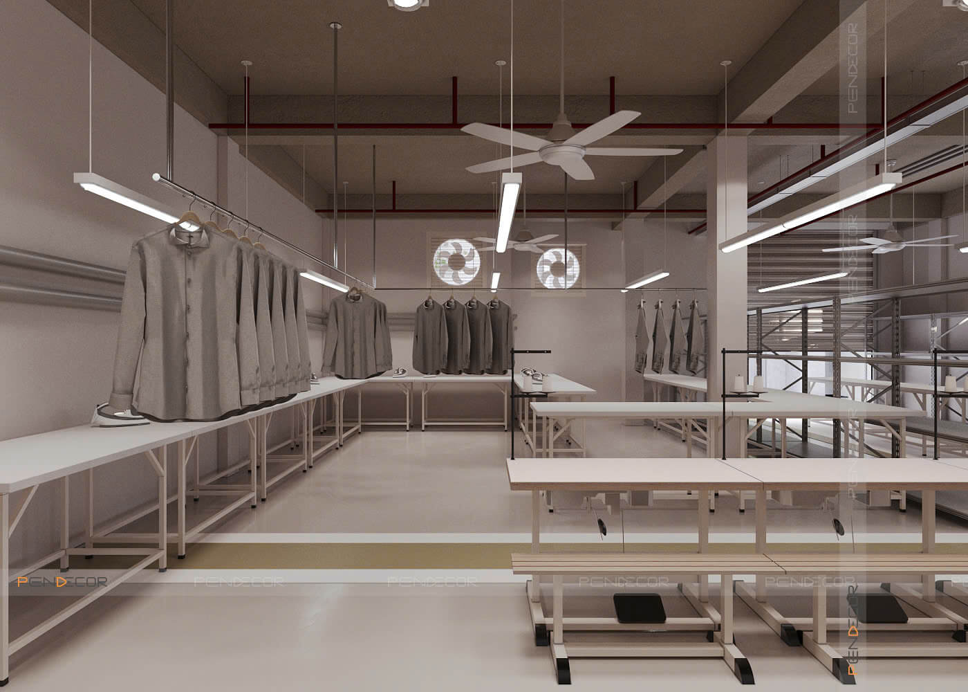 Thiết Kế Showroom Phi Loan (Trệt + Mặt Tiền)