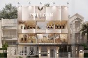 Thiết Kế Showroom Phi Loan (Trệt + Mặt Tiền)