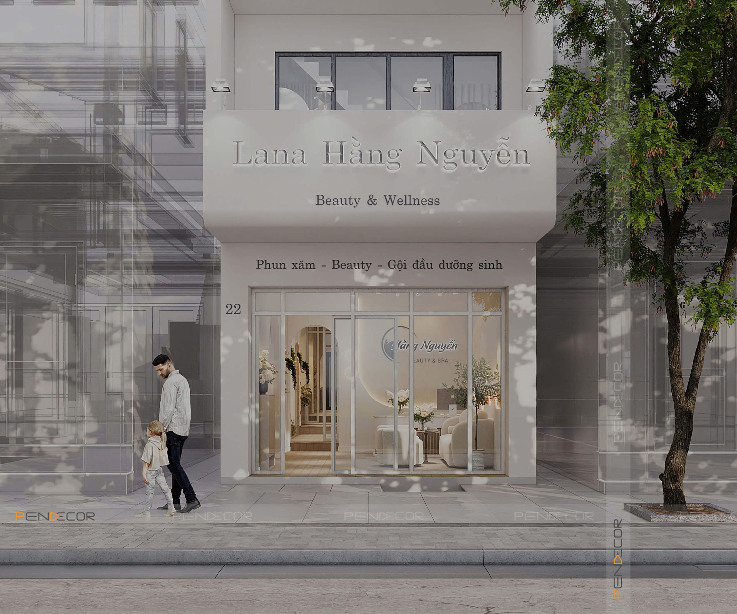 Thiết Kế Spa Lana Hằng Nguyễn