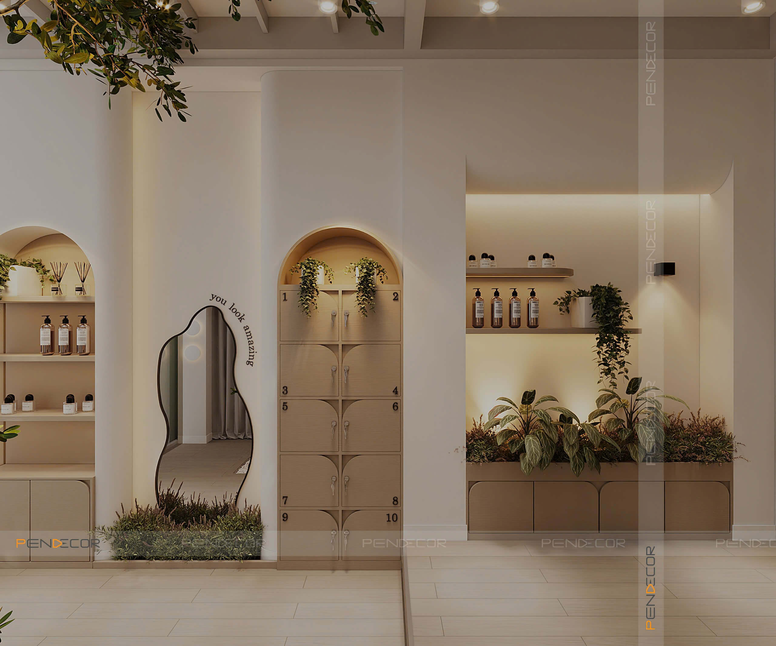 Thiết Kế Spa Lana Hằng Nguyễn