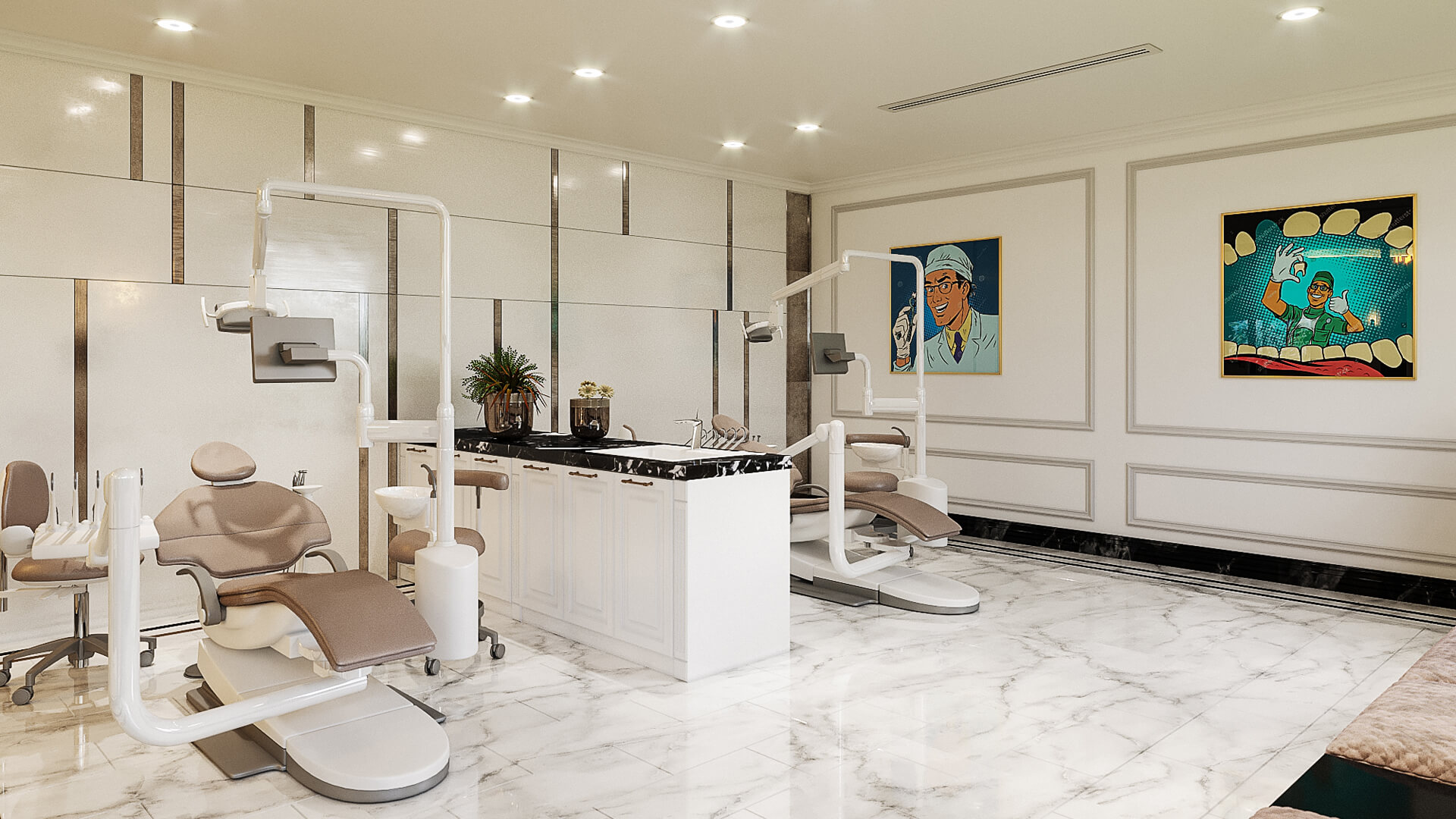 thiết kế phòng khám Pendecor