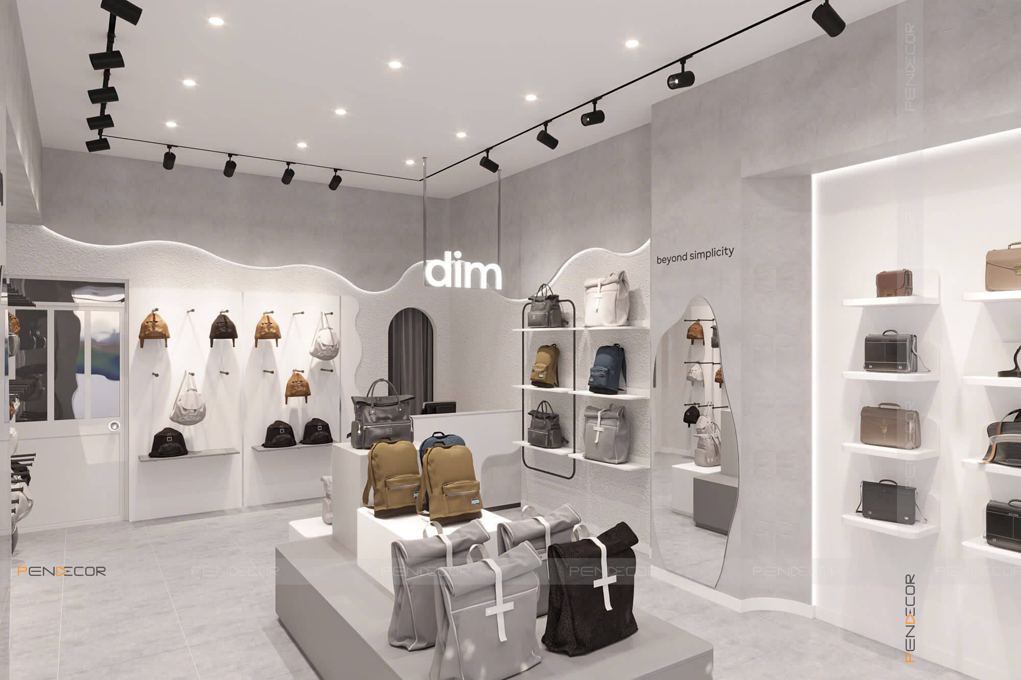 Thiết Kế Shop Phụ Kiện	DIM